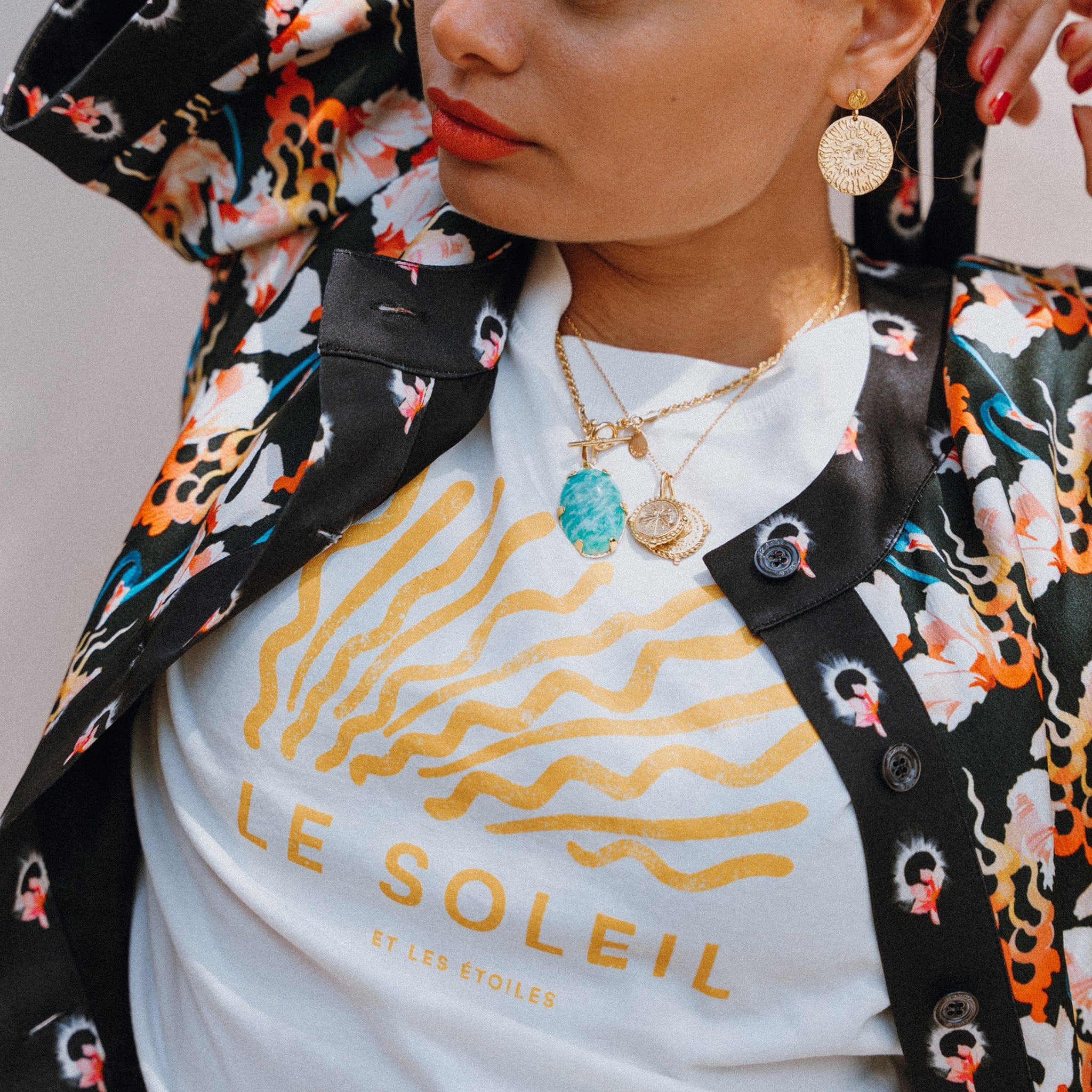 Le Soleil Sun Rays T-shirt