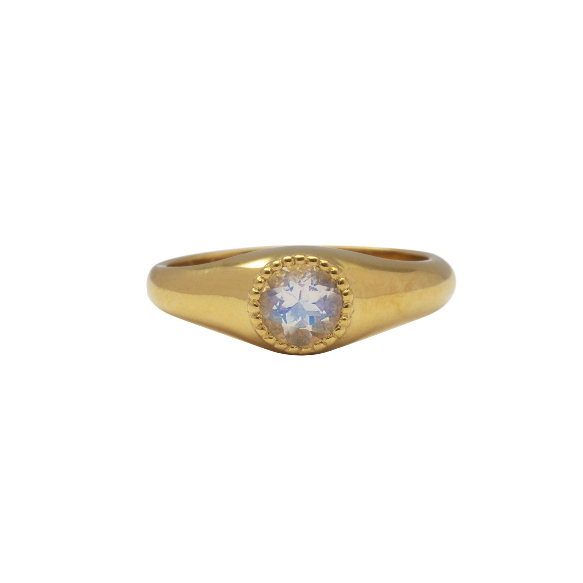 Ariana Pinky Ring Moonstone