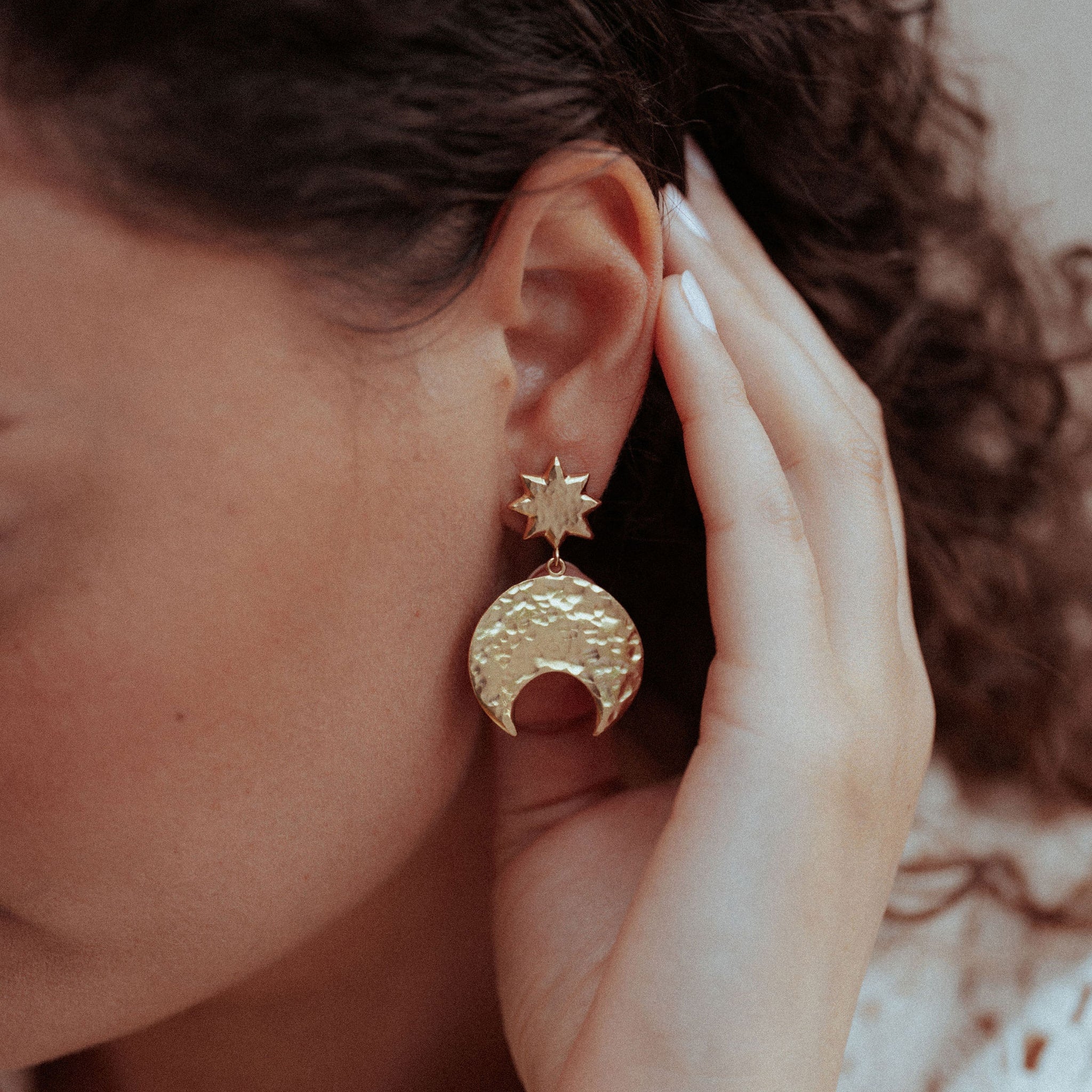 Moon Landing Earrings