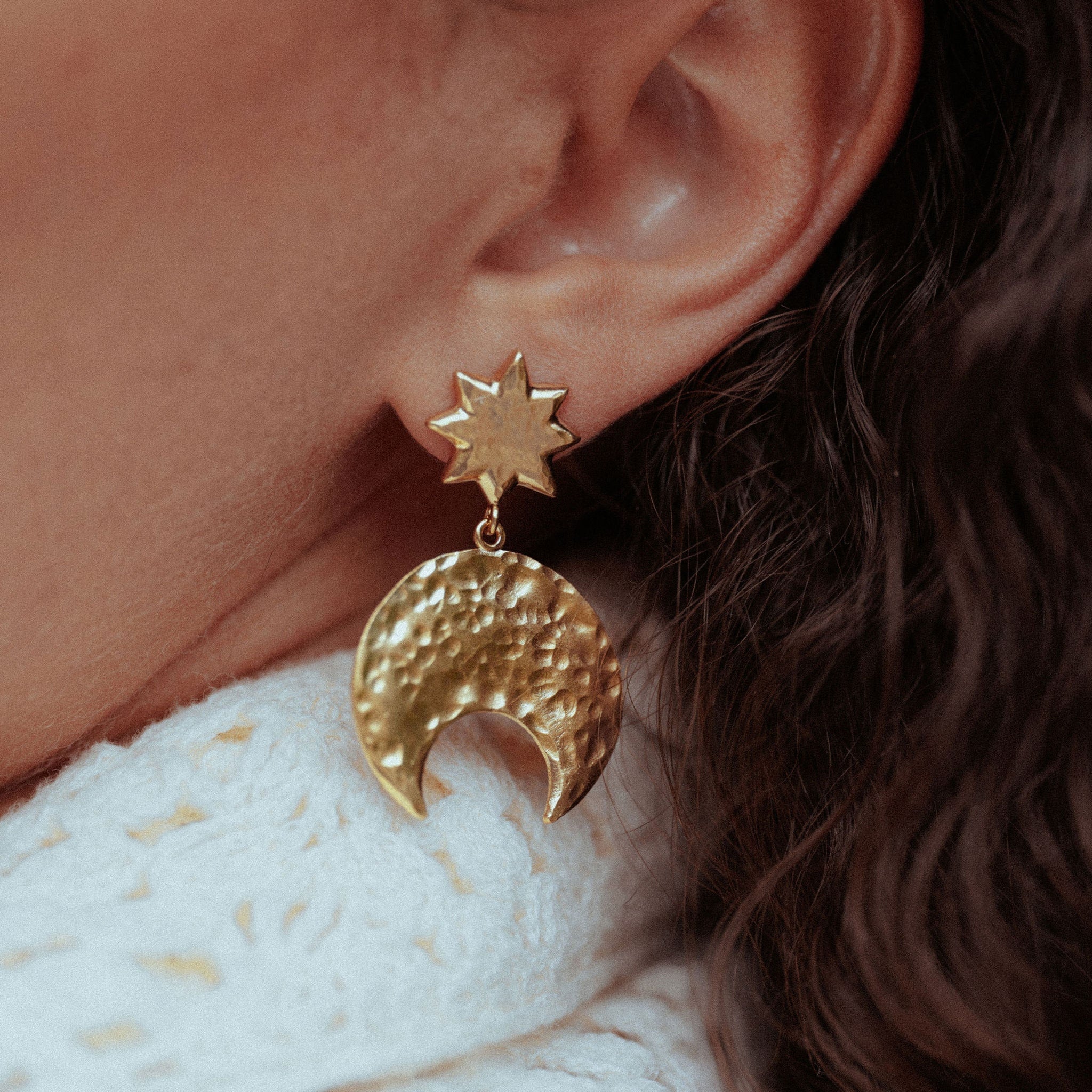 Moon Landing Earrings