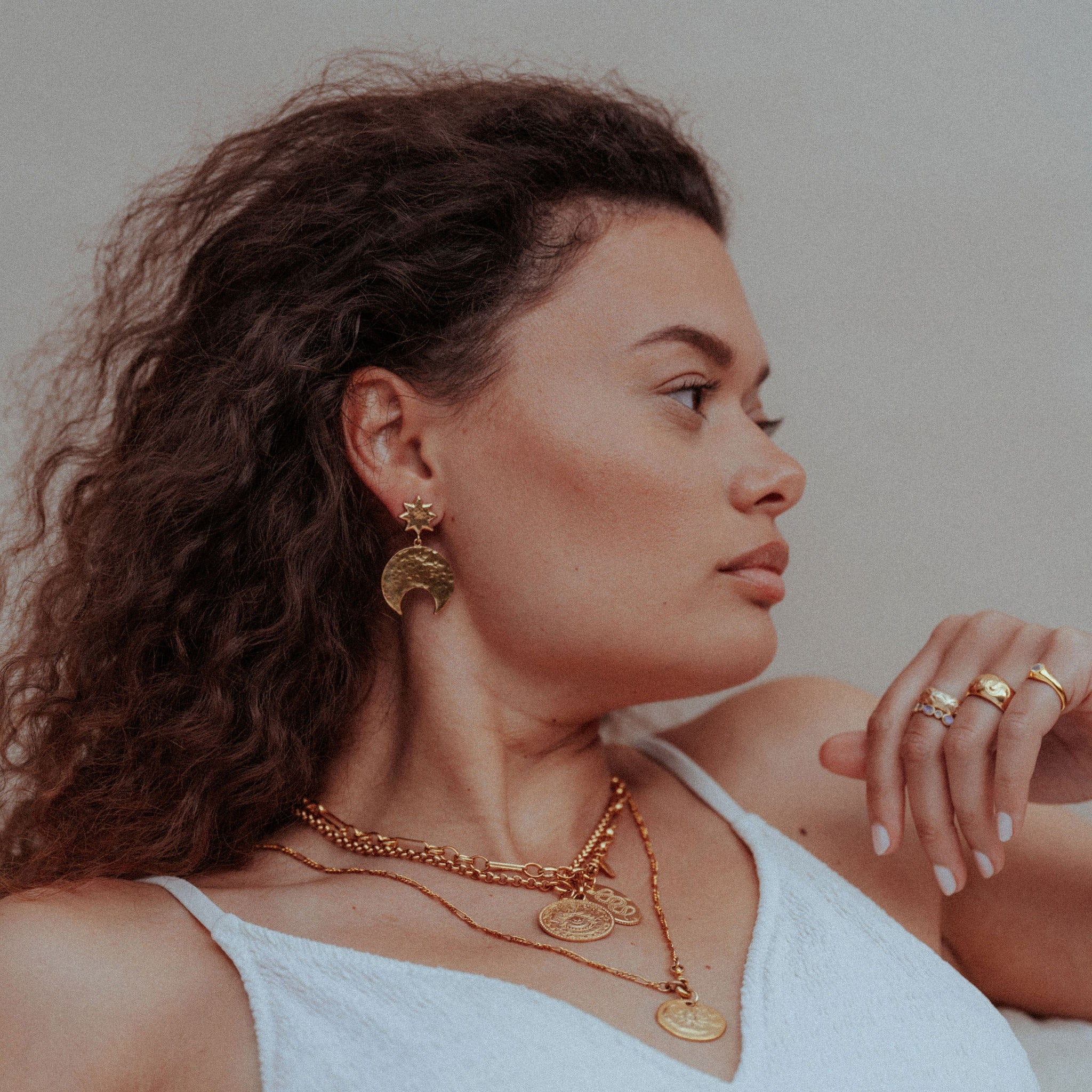 Moon Landing Earrings