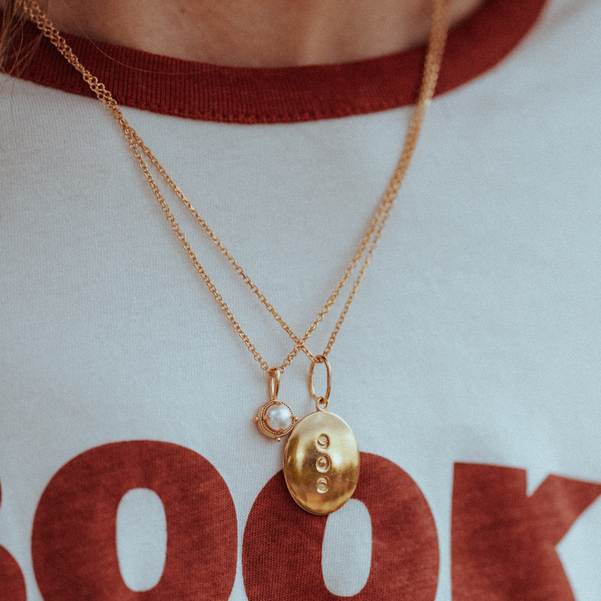 Pearl Talisman Charm