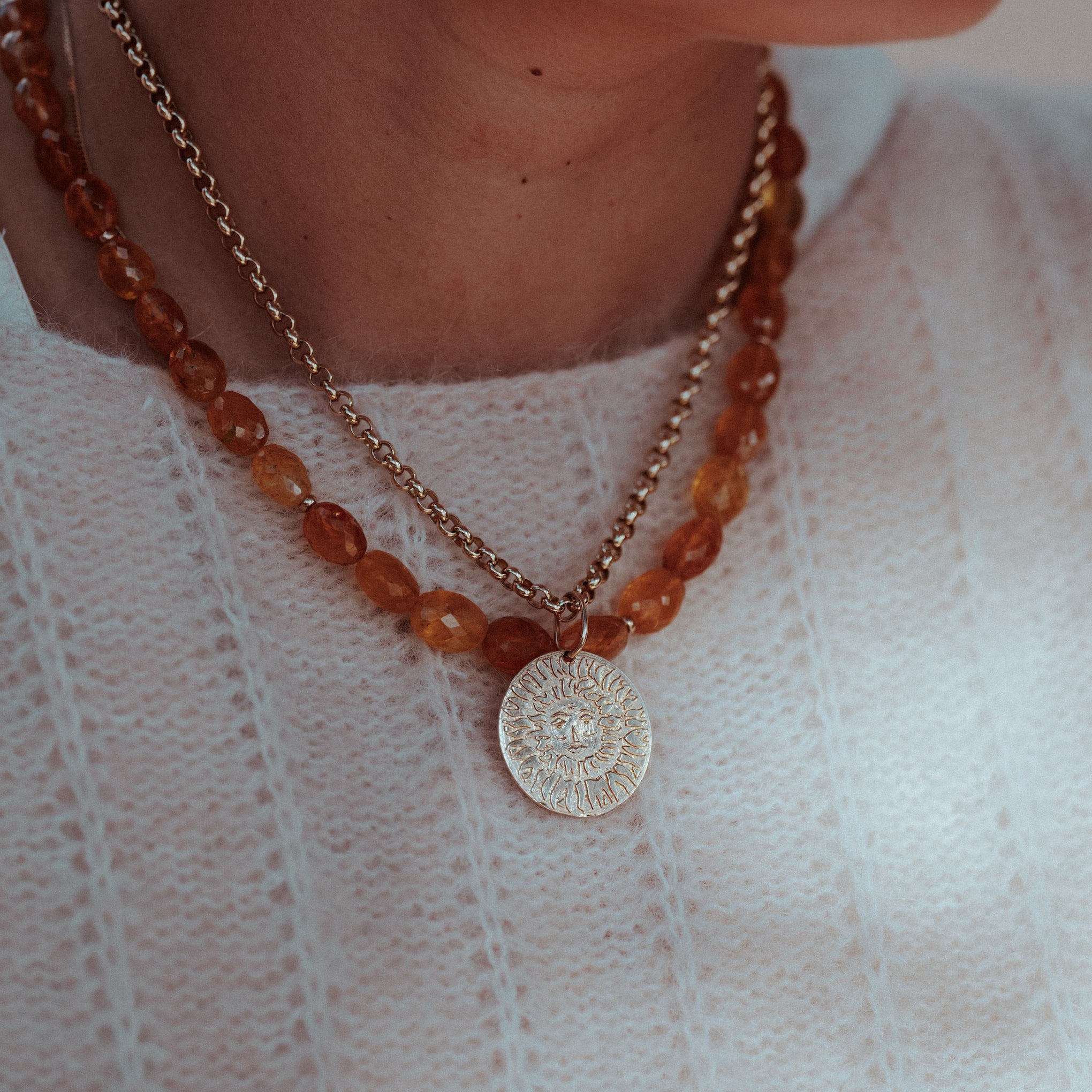 The Royal Lion Sun Necklace