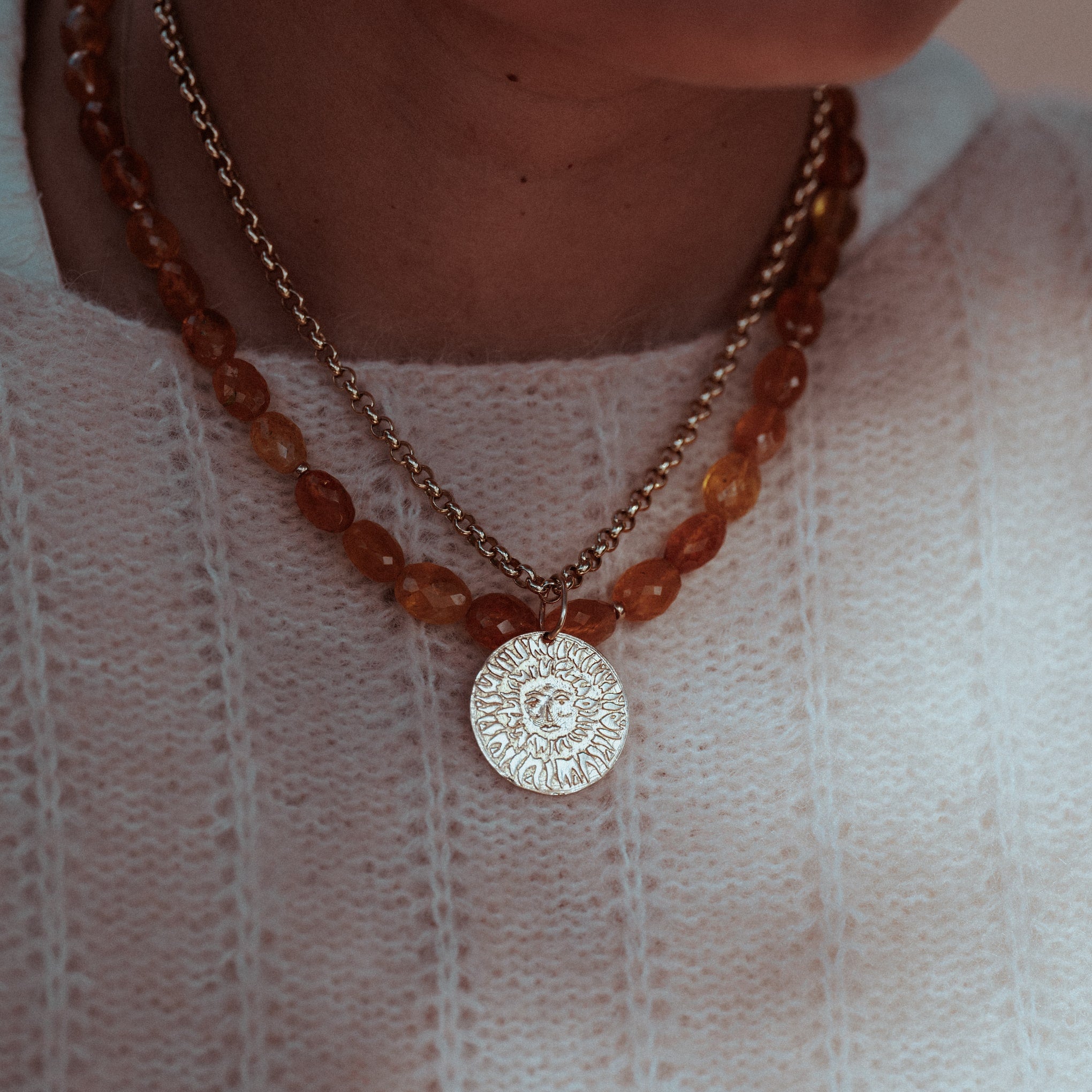 The Royal Lion Sun Necklace
