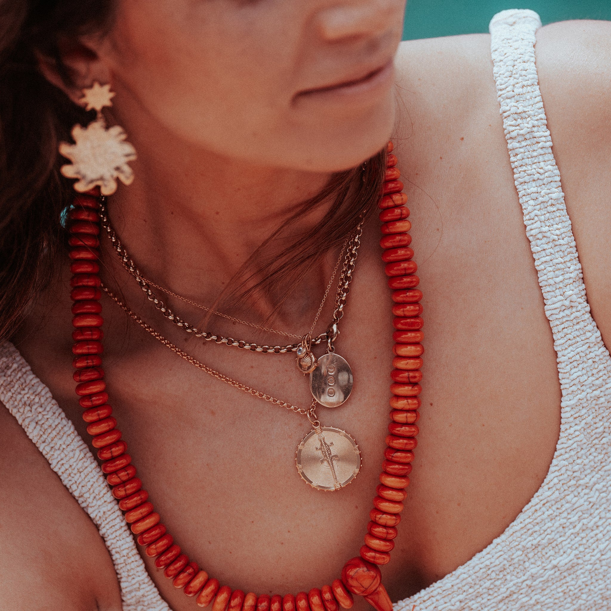 Ondine Mini Talisman Necklace