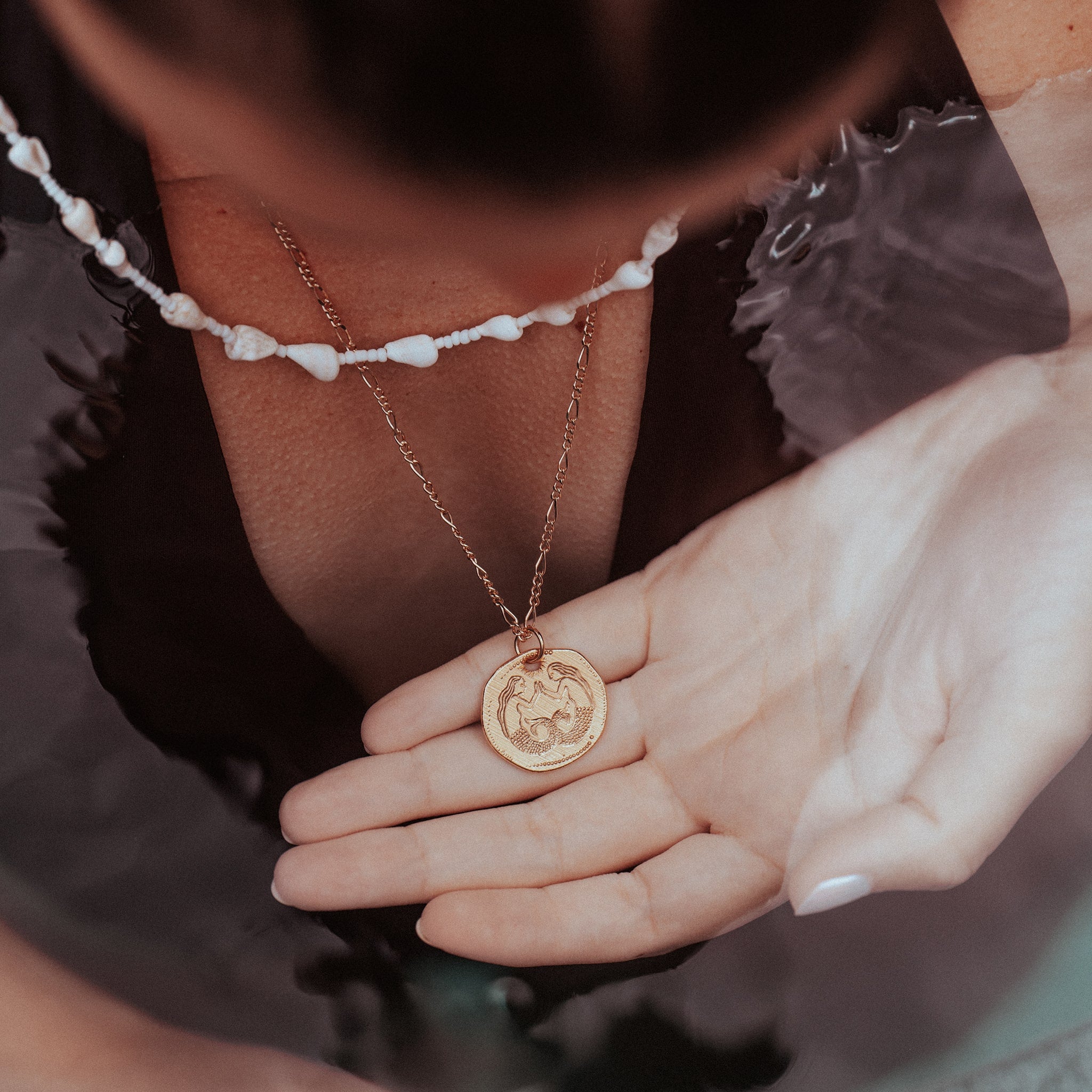 Mermaid Talisman On Trace Chain
