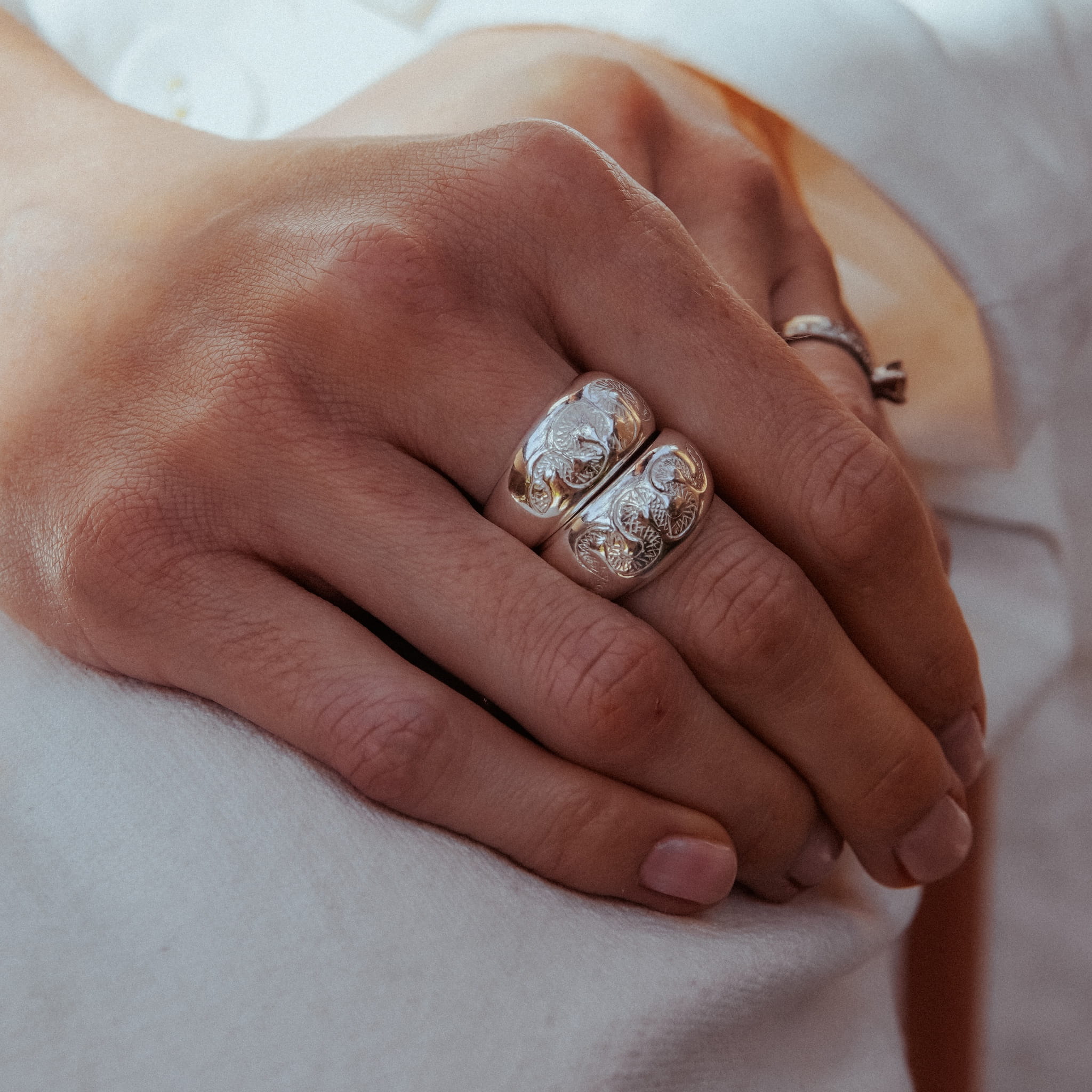 Eternal Sea Serpent Ring | Sterling Silver