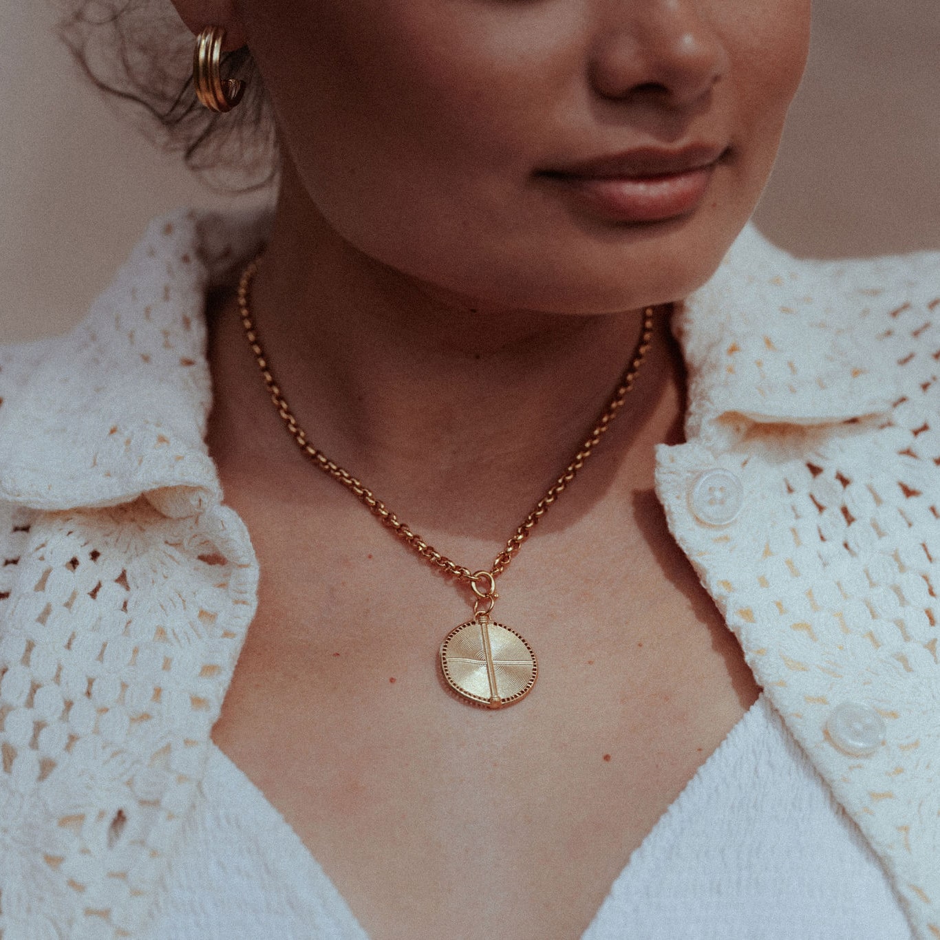 The True North Pendant Royal Belcher Chain