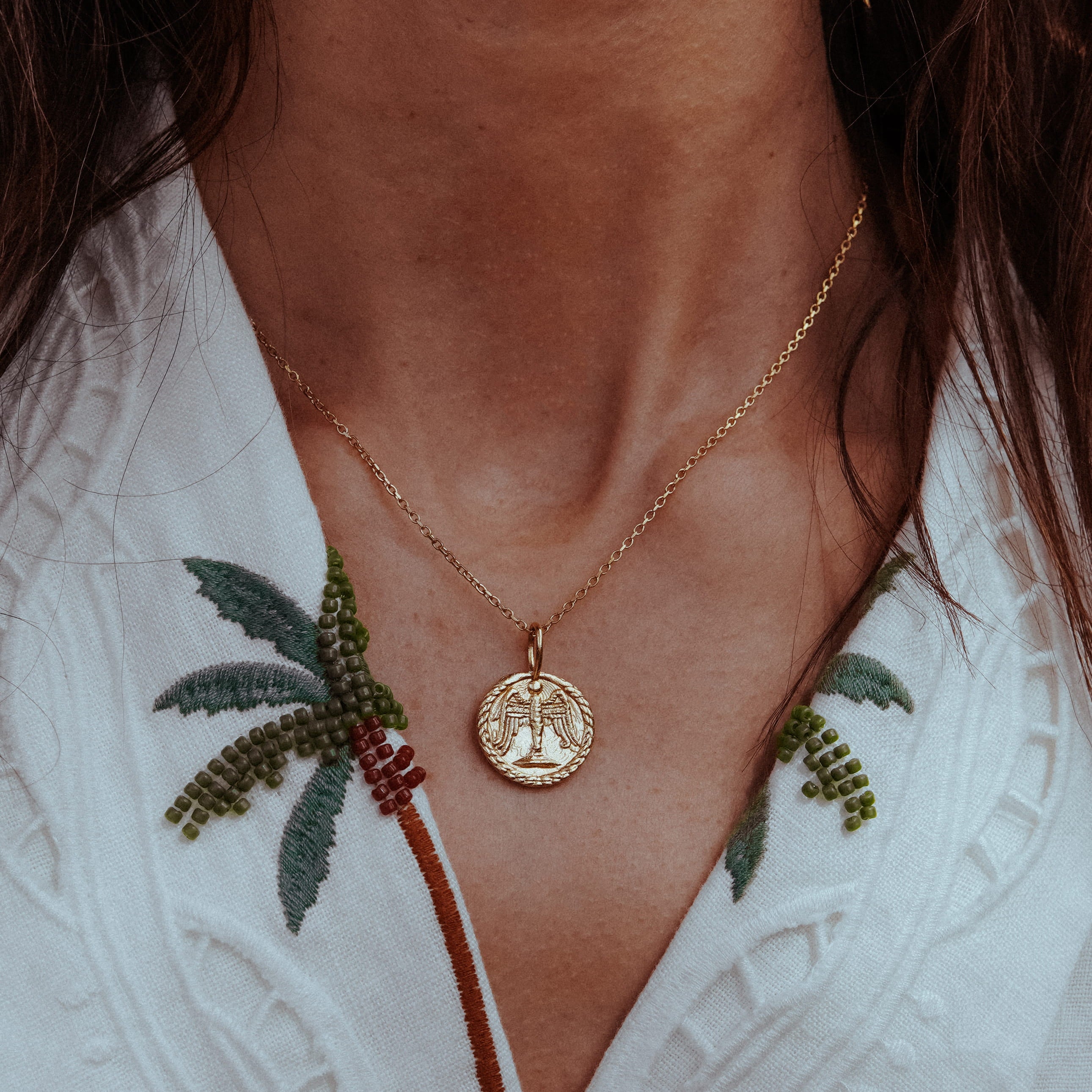 Lucia Angel Talisman Pendant