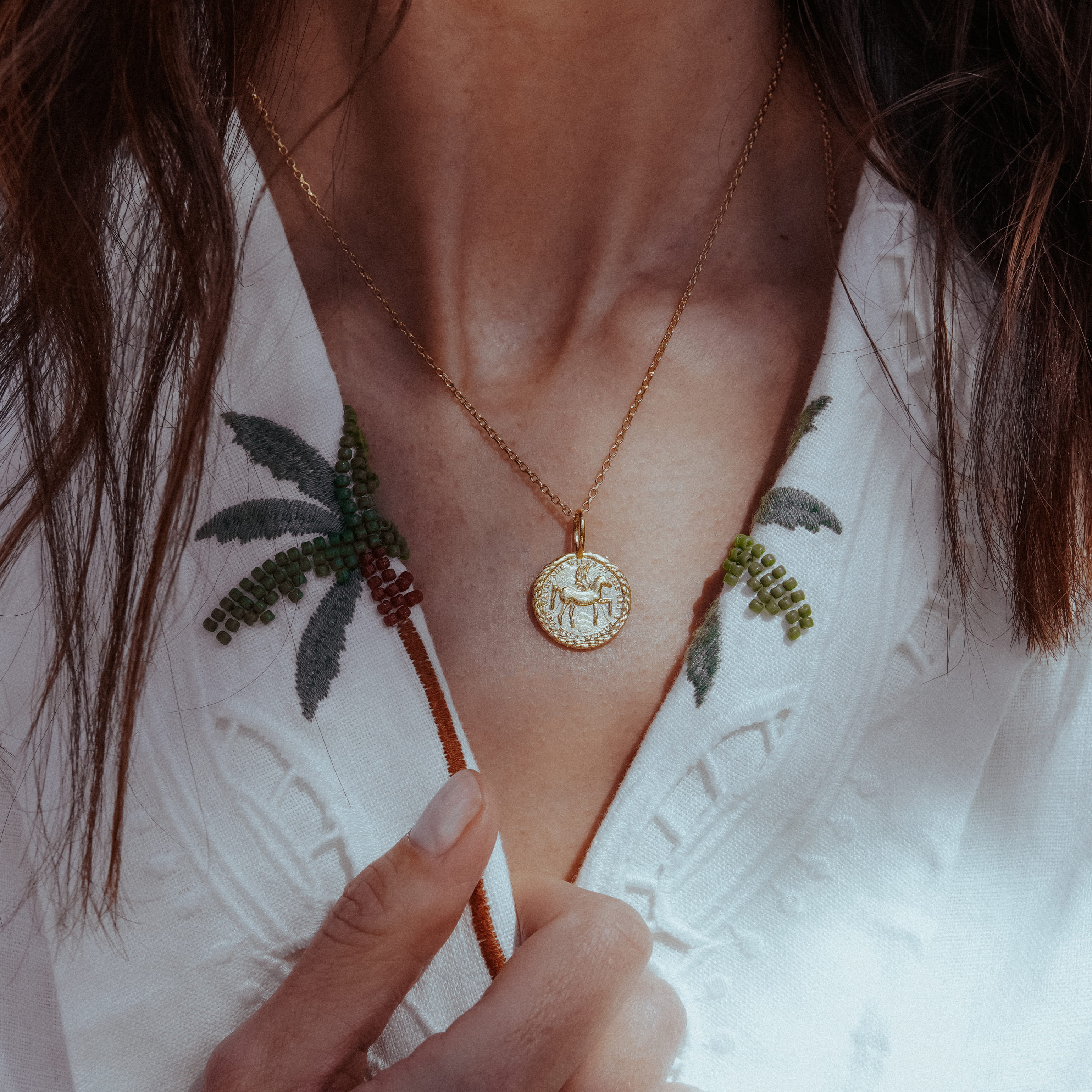 Elira Horse Talisman Pendant