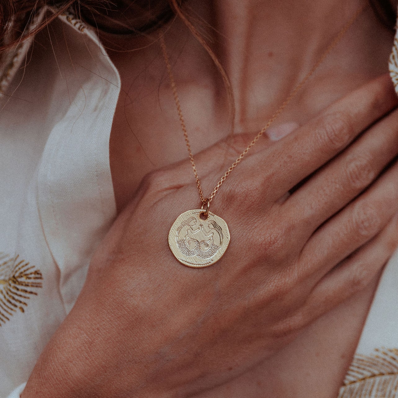 Mermaid Talisman On Trace Chain