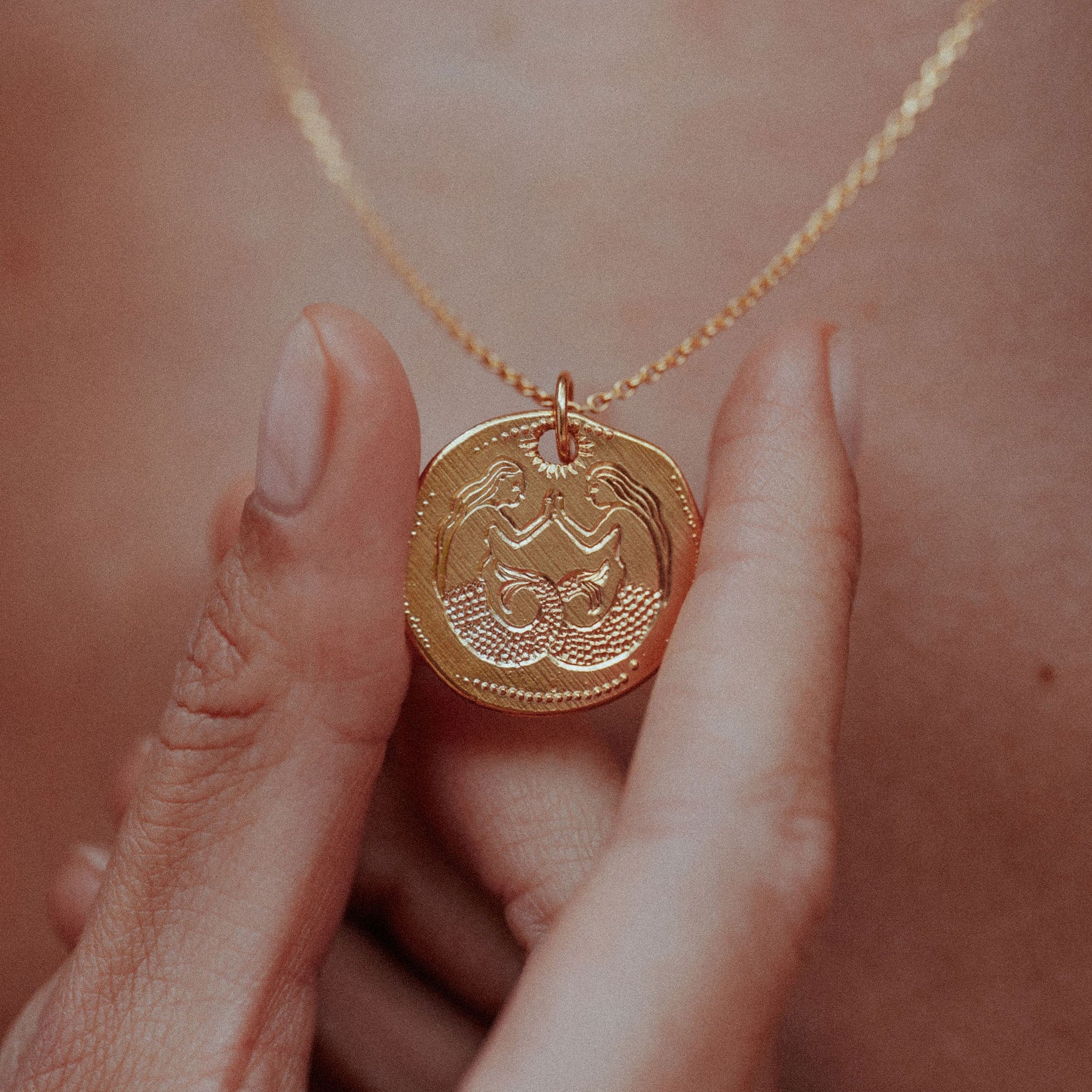 Mermaid Talisman On Trace Chain