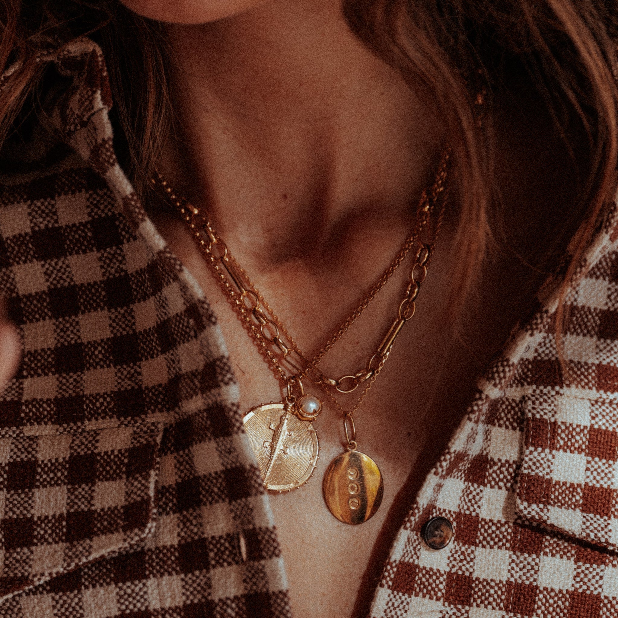 Pearl Talisman Charm
