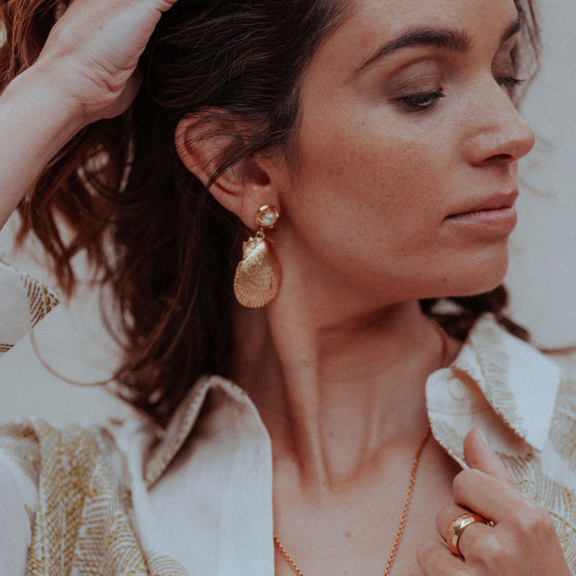 Selkie Shell Earrings