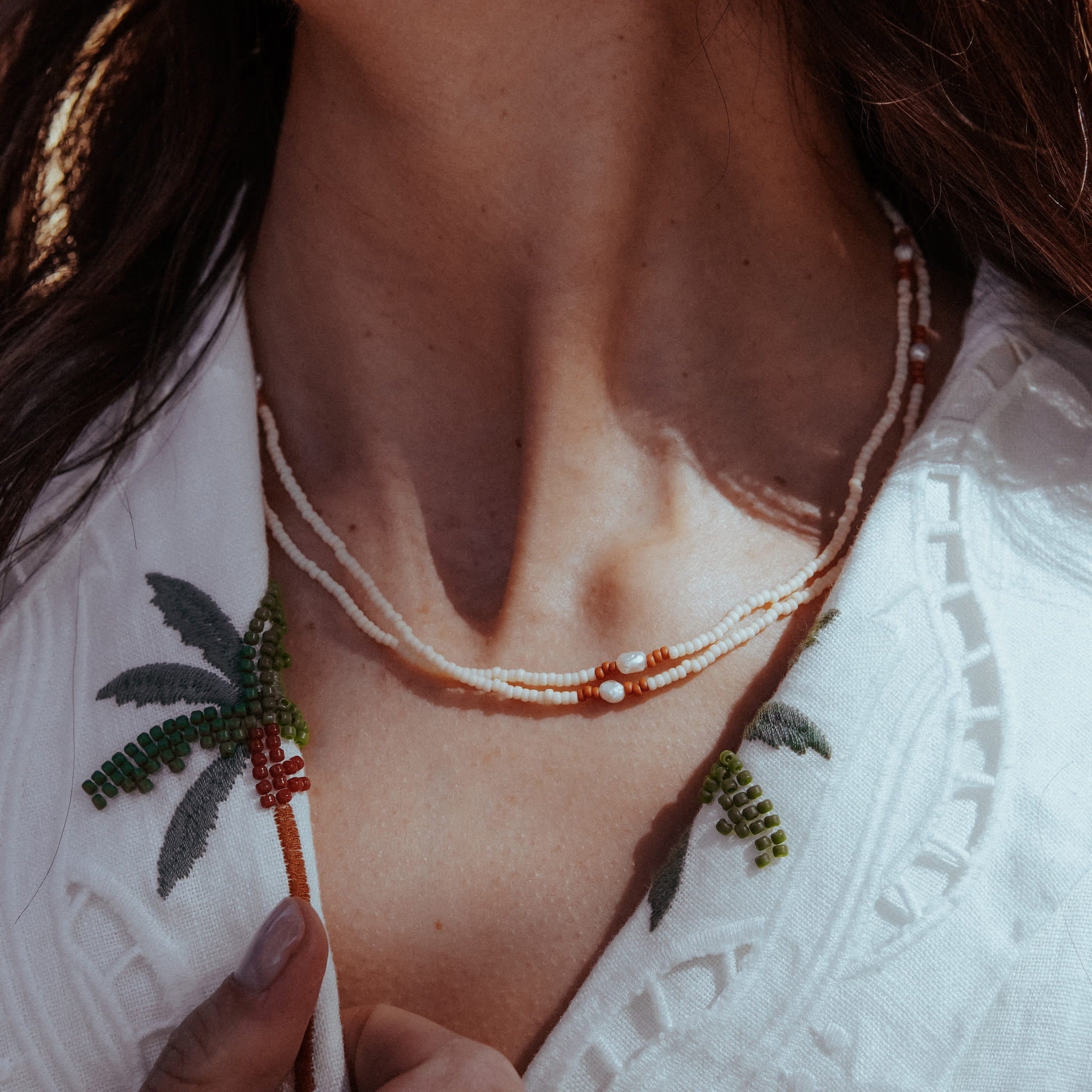 Handmade Japanese Miyuki Bead Necklace | 17