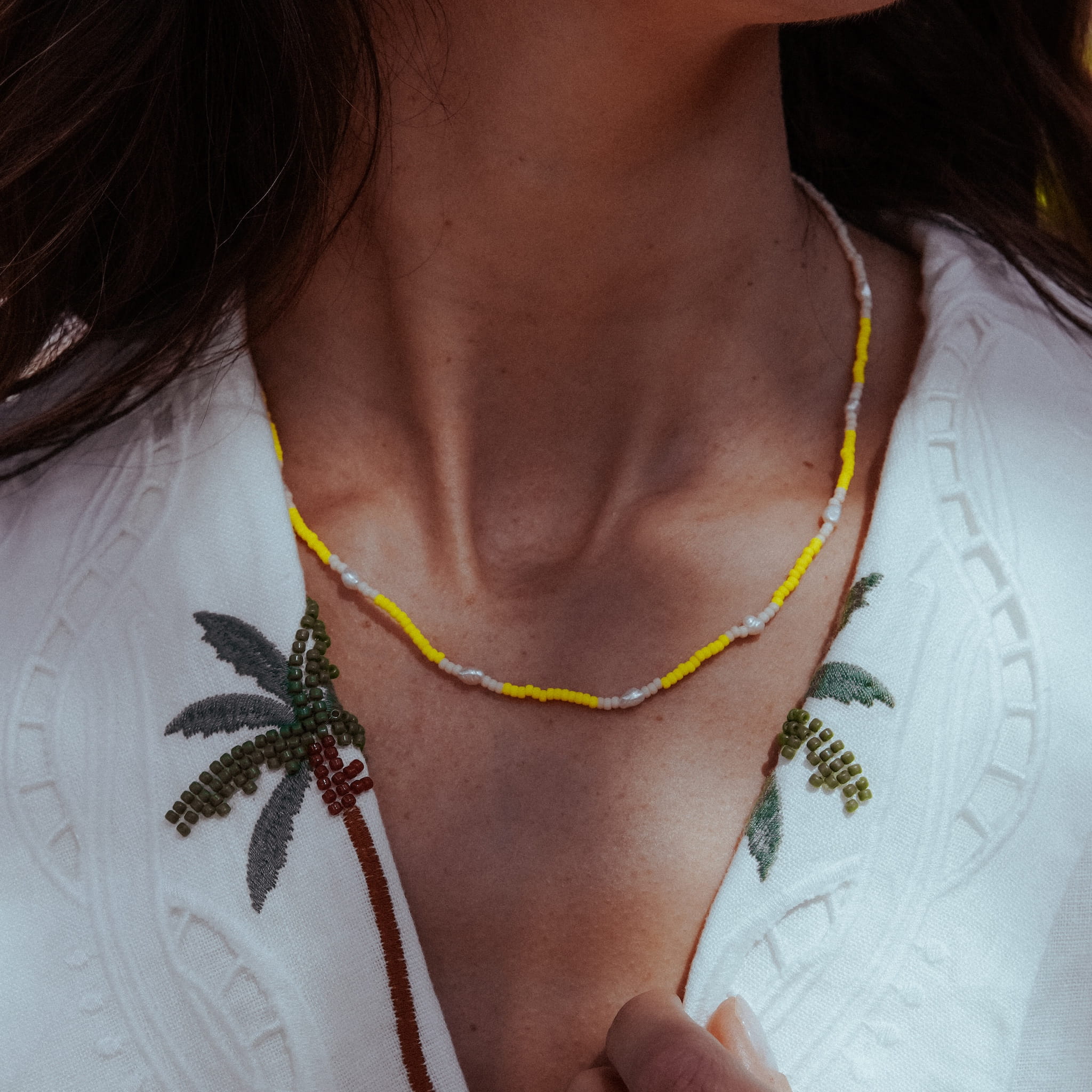 Handmade Japanese Miyuki Bead Necklace | 18