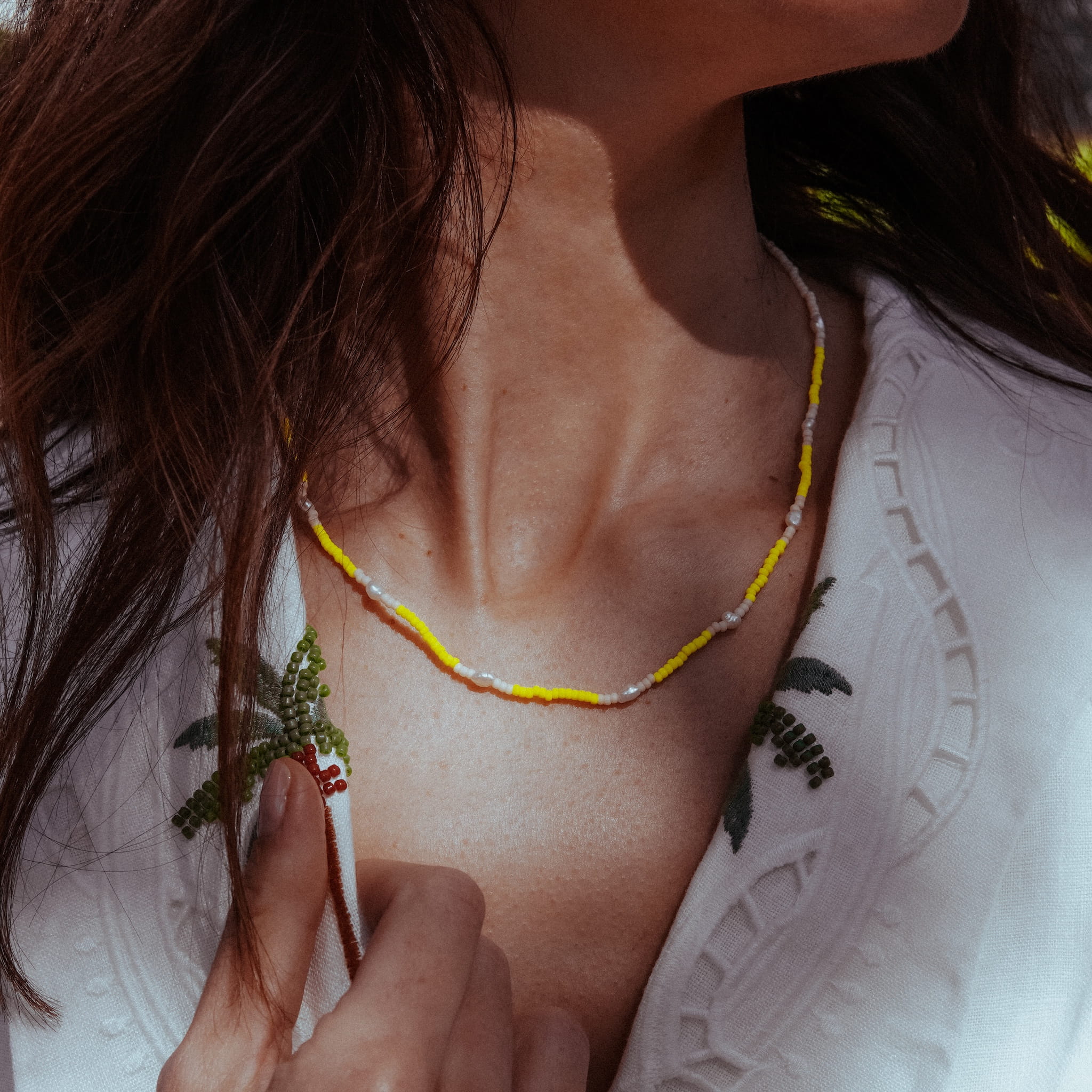 Handmade Japanese Miyuki Bead Necklace | 19