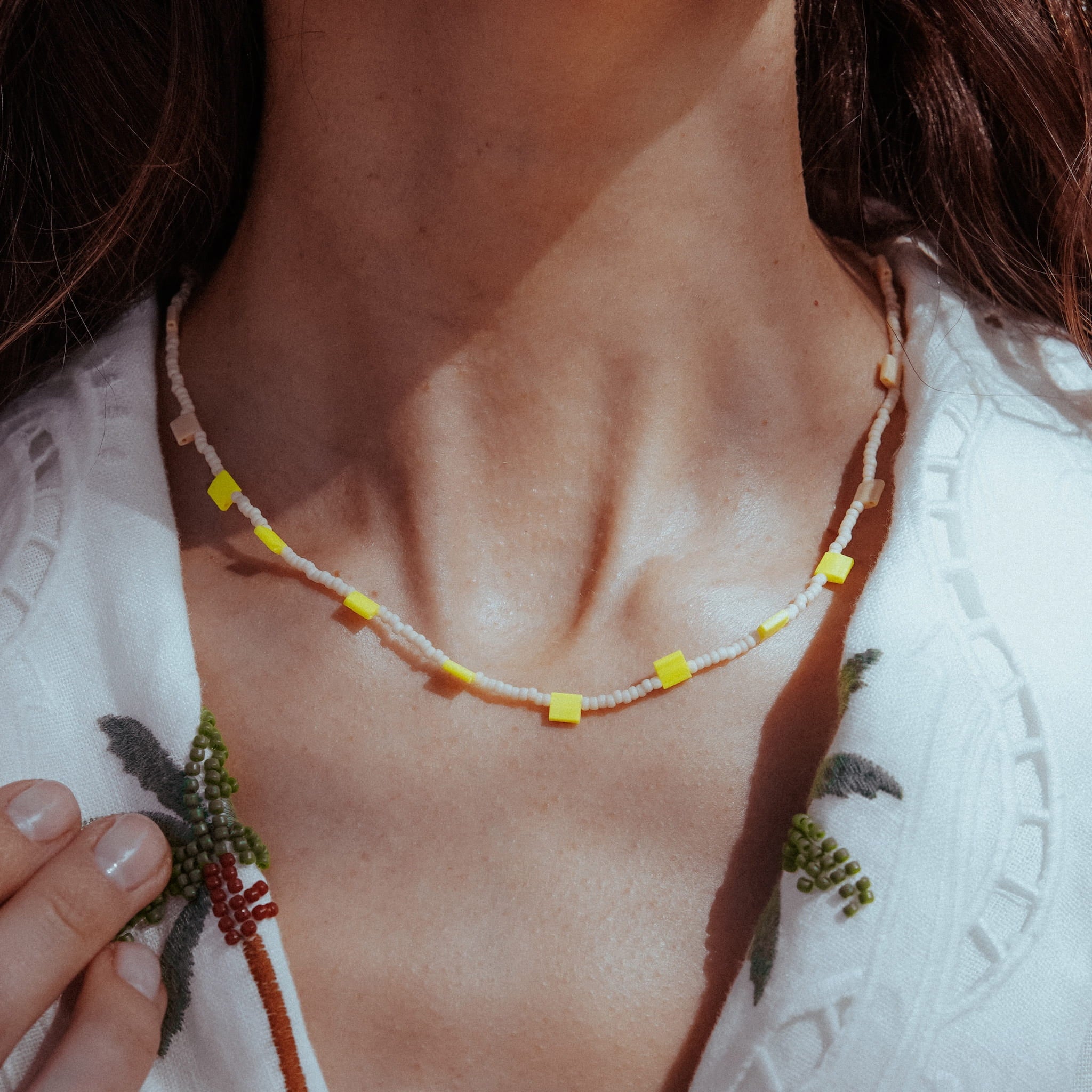 Handmade Japanese Miyuki Bead Necklace | 9