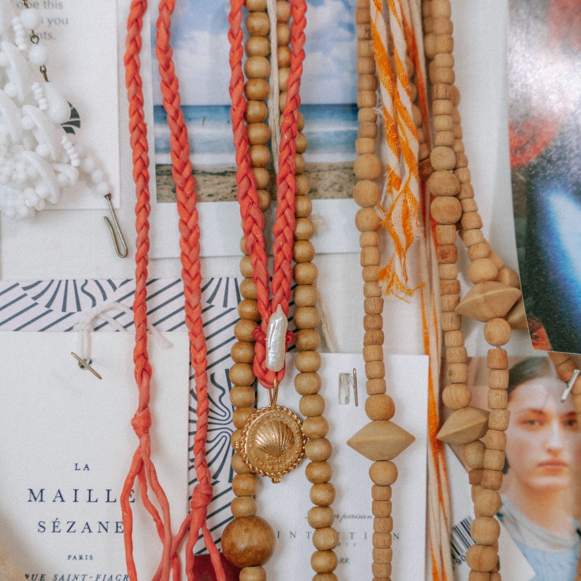 Woven Silk Cord Ondine necklace