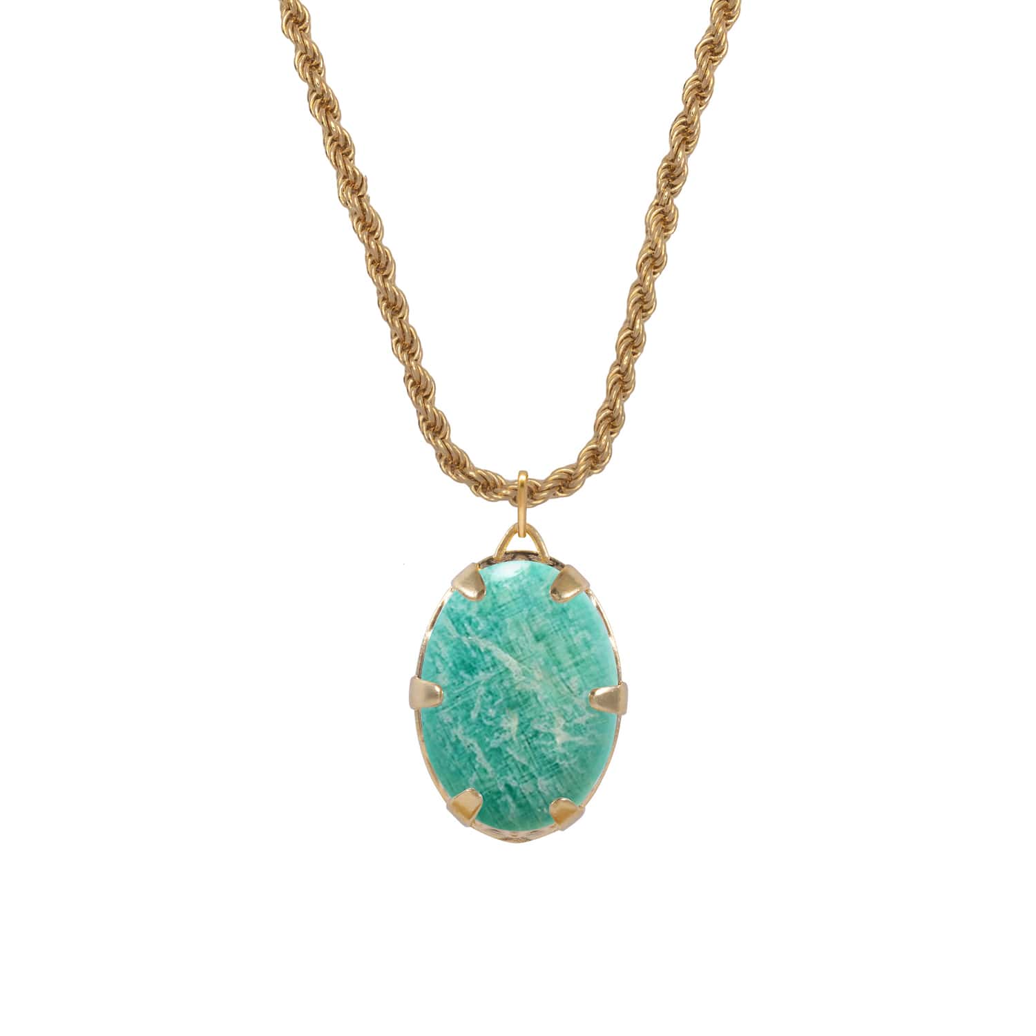 Amazonite Talisman Necklace