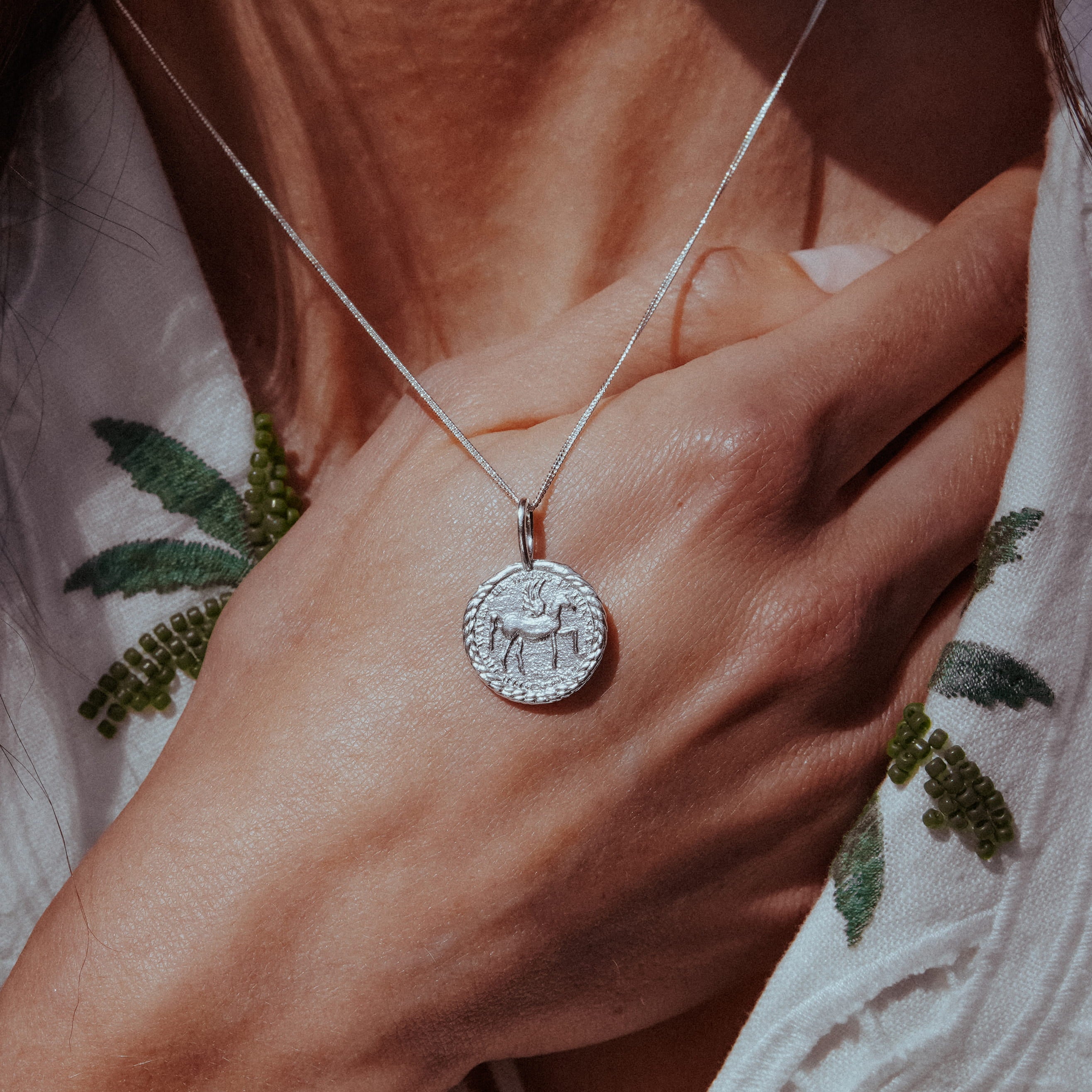 Elira Horse Talisman Pendant | Sterling Silver