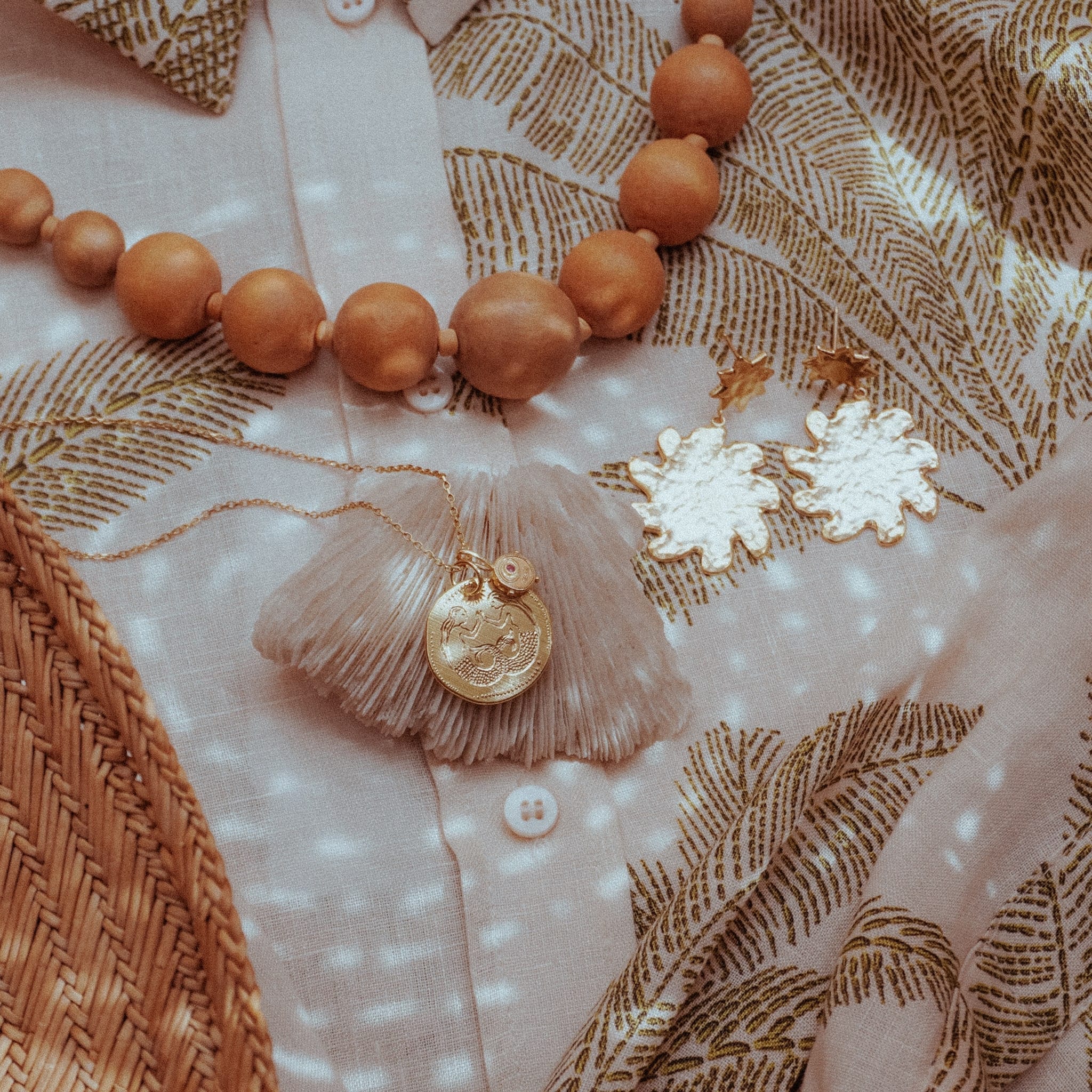 Mermaid Talisman On Trace Chain