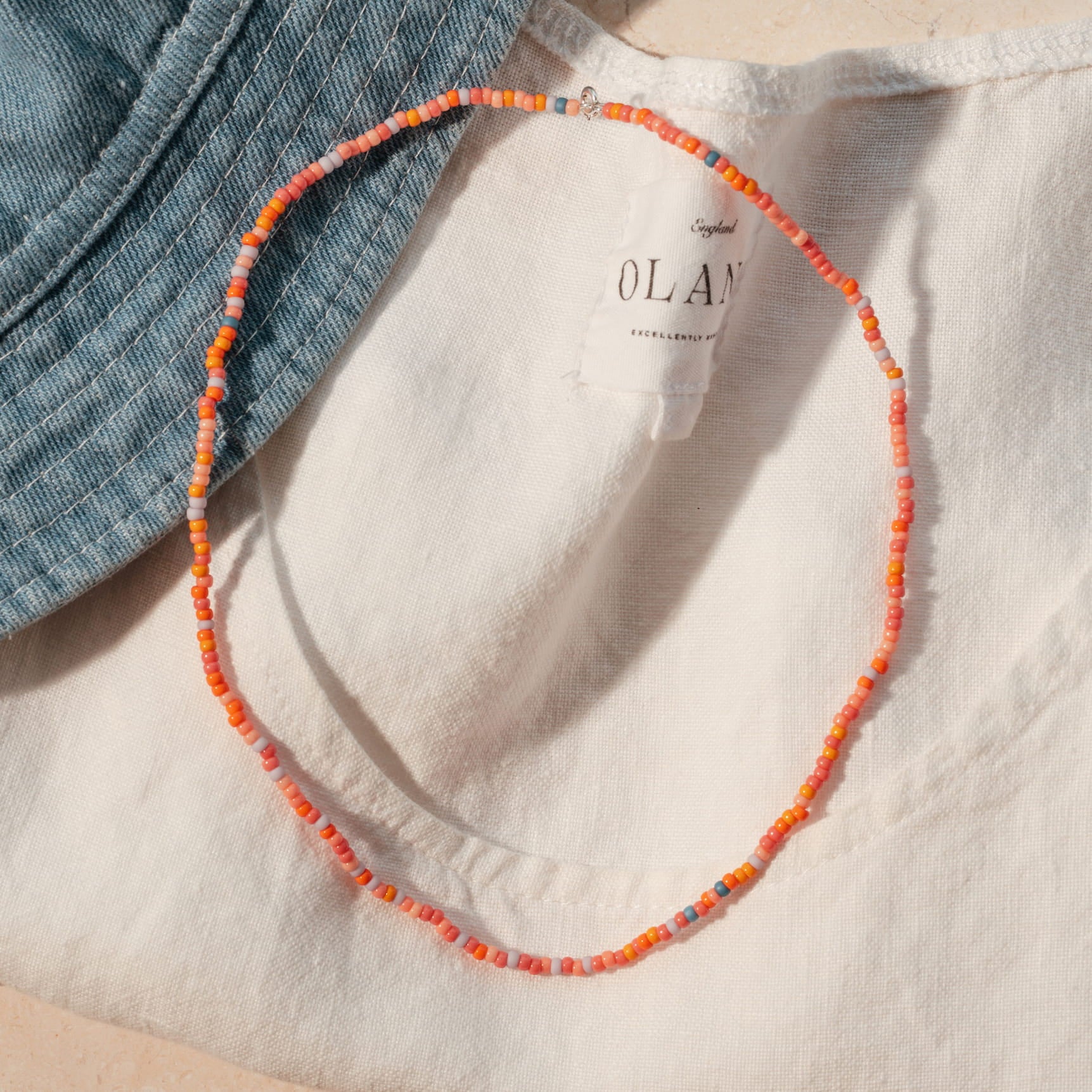 Handmade Japanese Miyuki Bead Necklace | 7