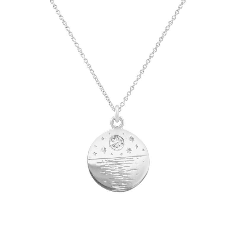 Dream Coin Pendant | Sterling Silver