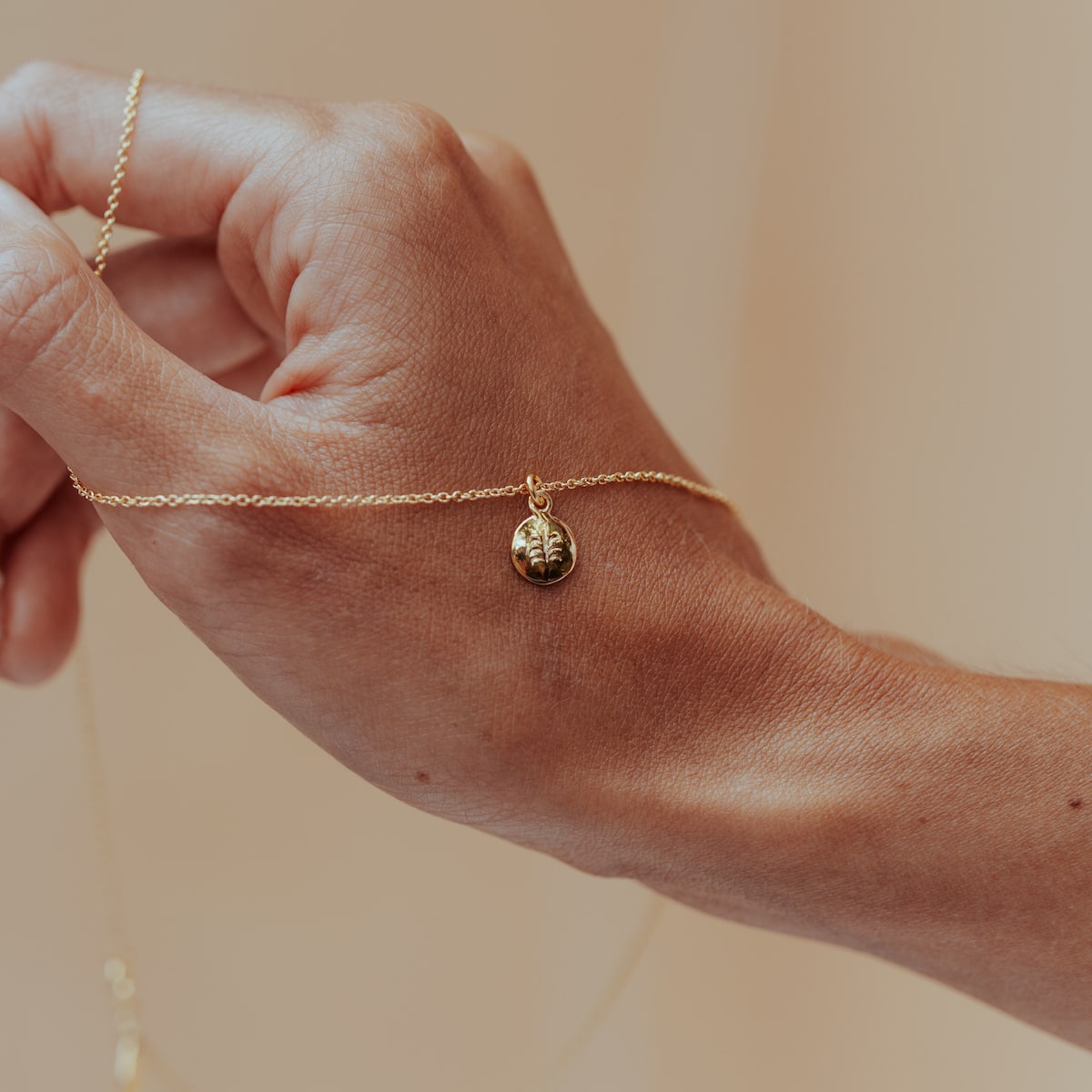 Sabal Coin Pendant