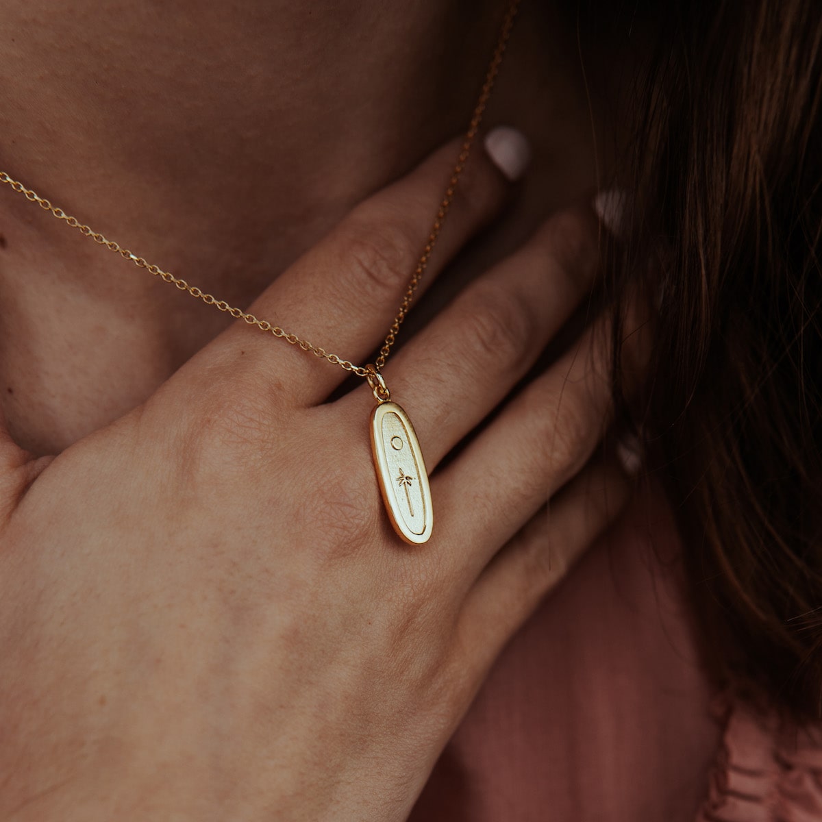 MEET ME UNDER THE MOON PENDANT - LARGE CABINET JEWELLERY