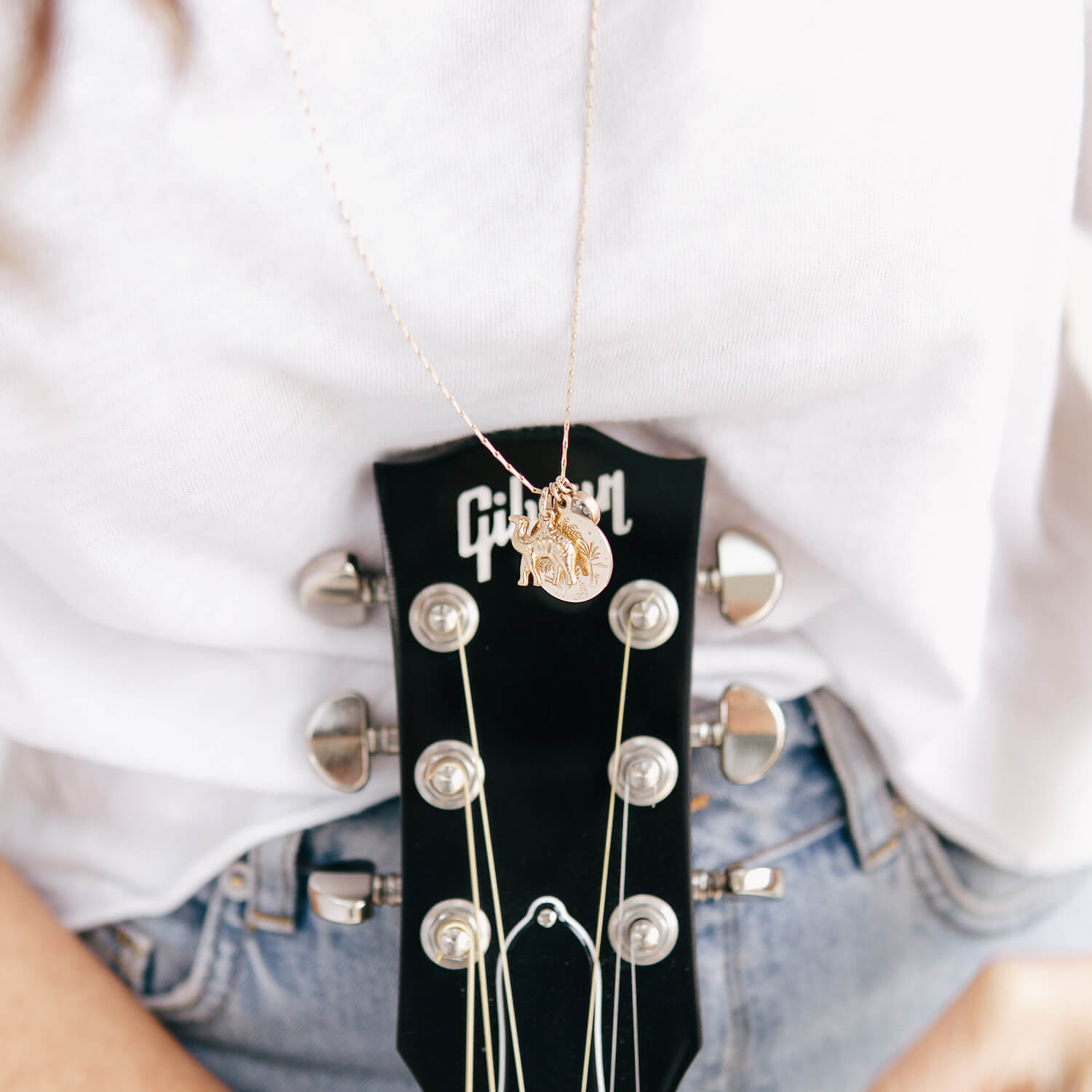 Aziza Camel Pendant