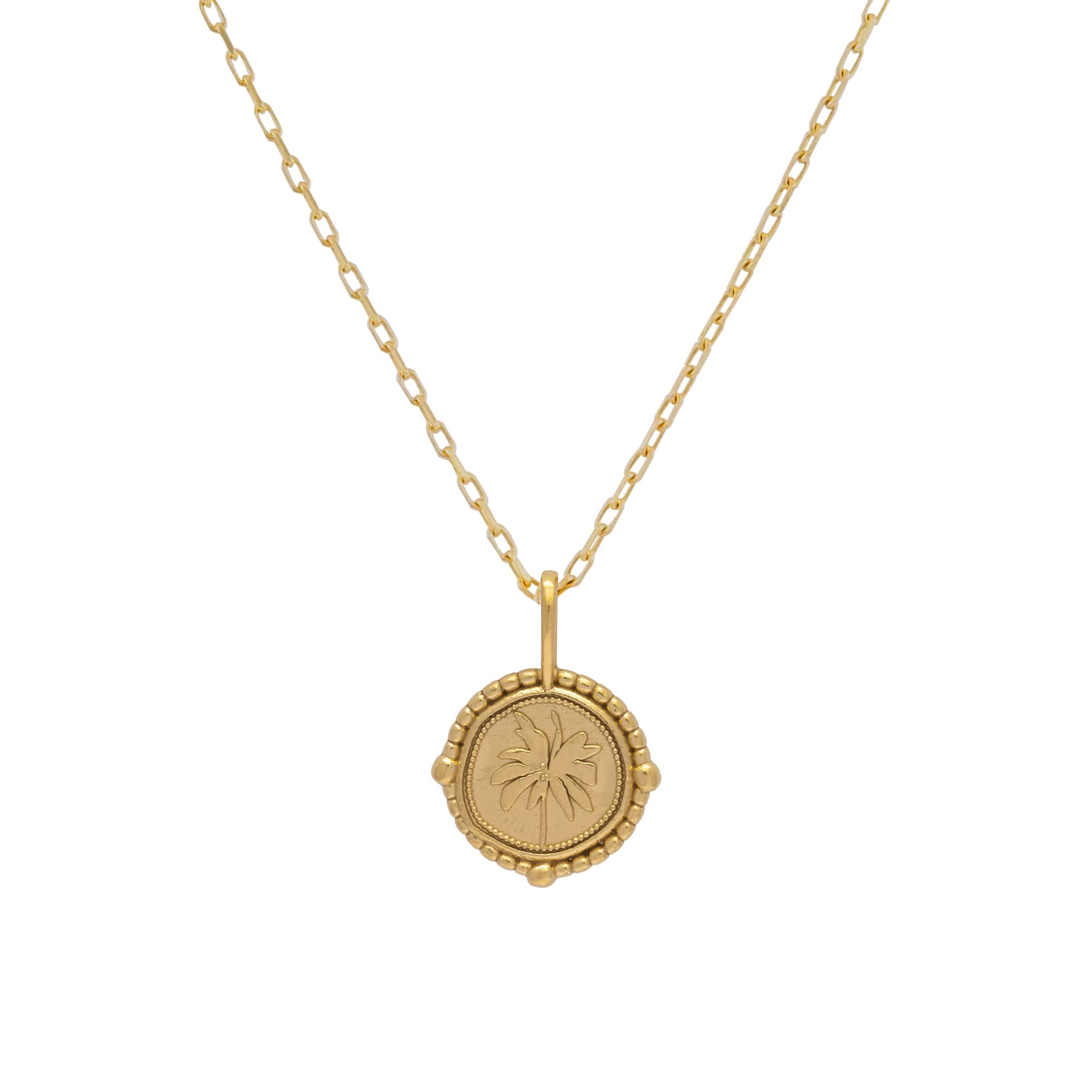 Coco Palm Talisman Necklace