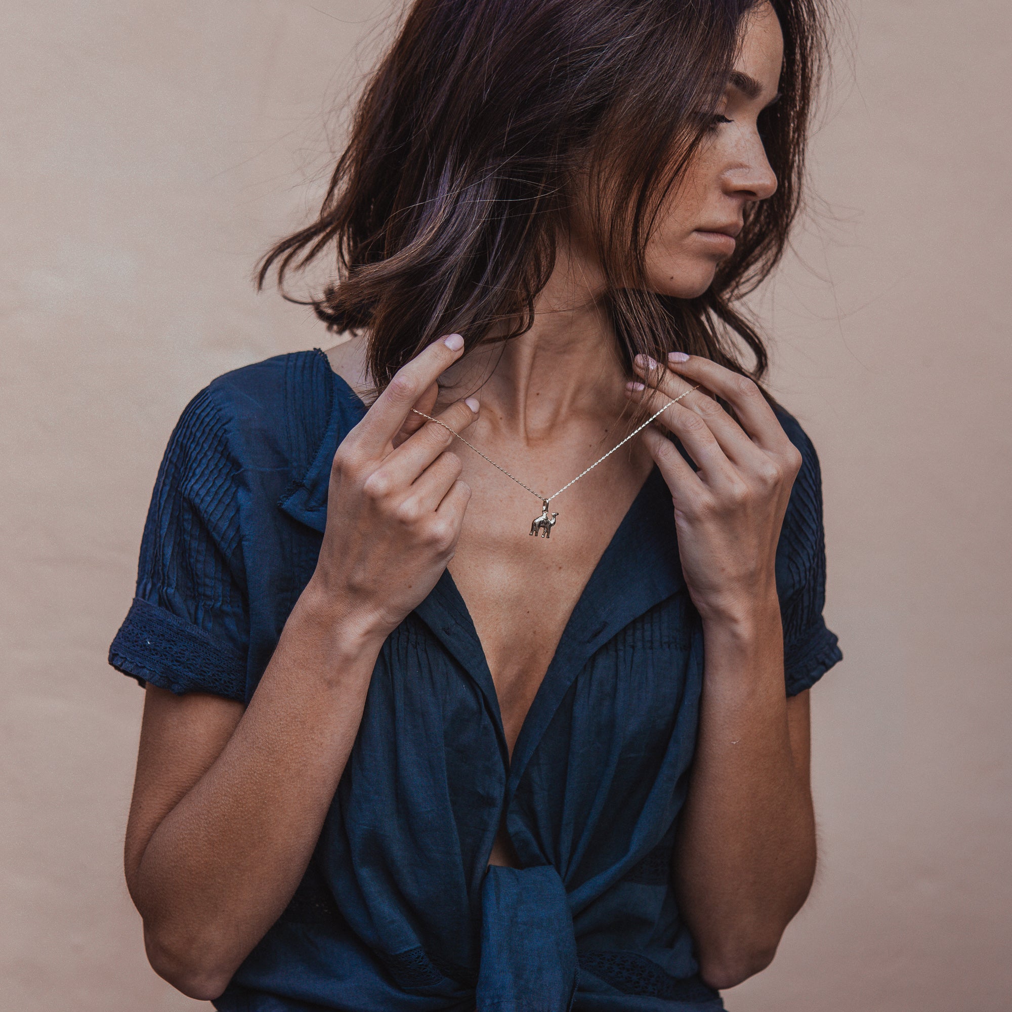 Aziza Camel Pendant