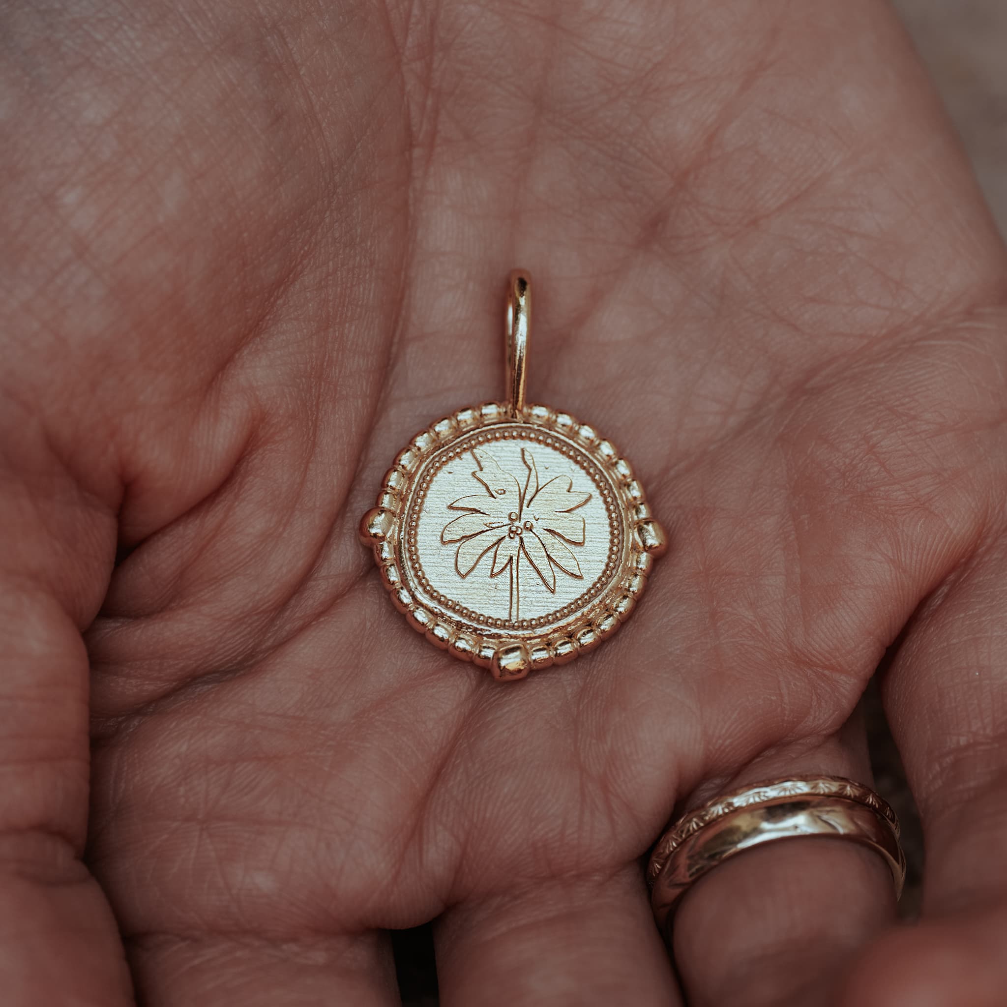 Coco Palm Talisman Necklace
