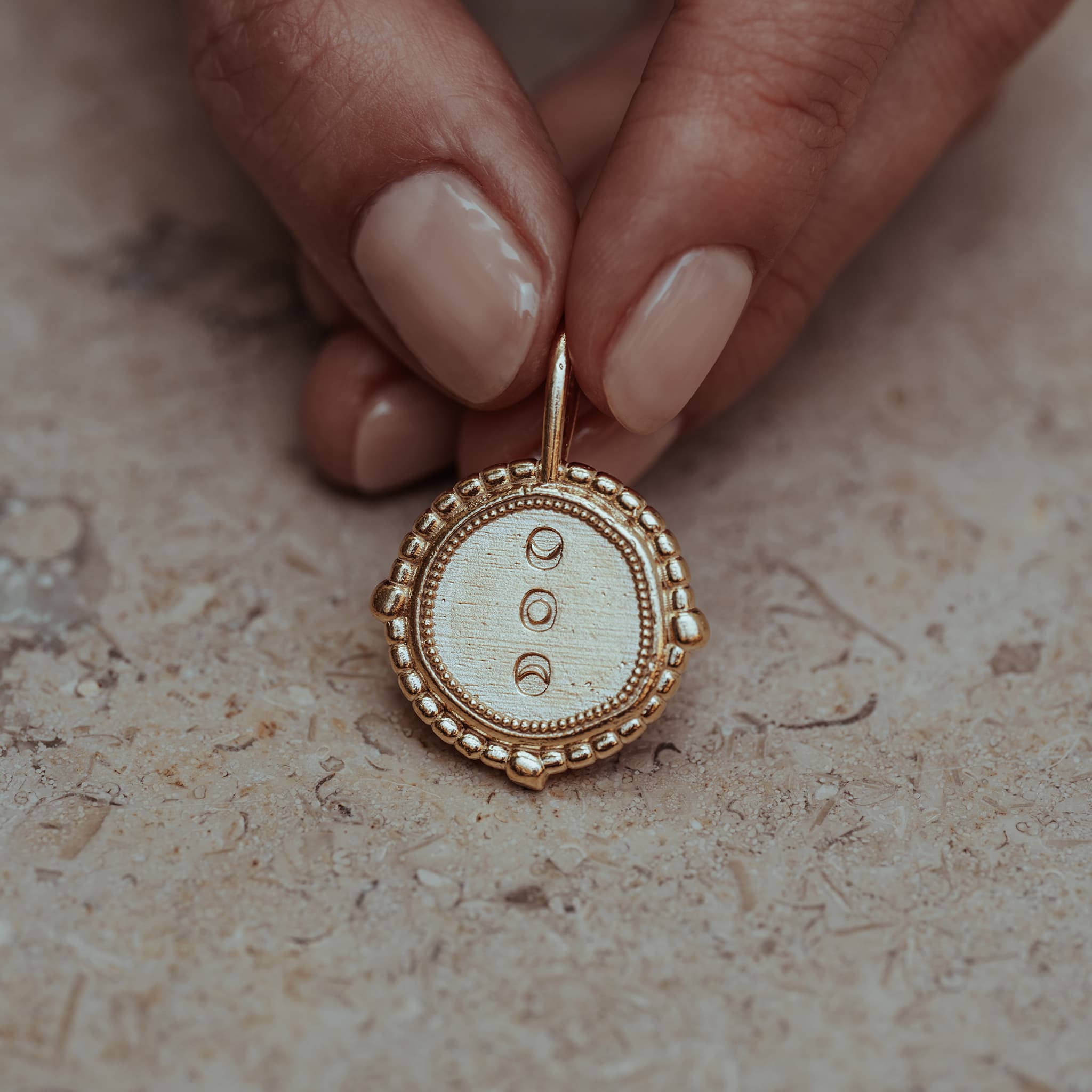 Coco Palm Talisman Necklace