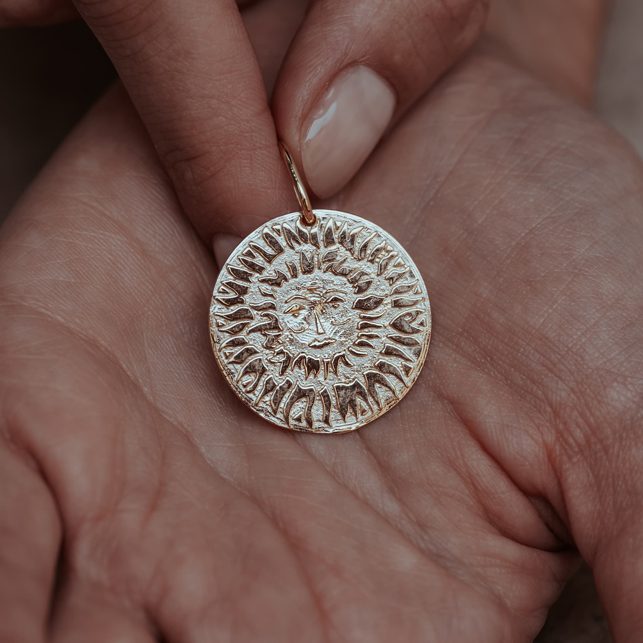 Lion Sun Pendant