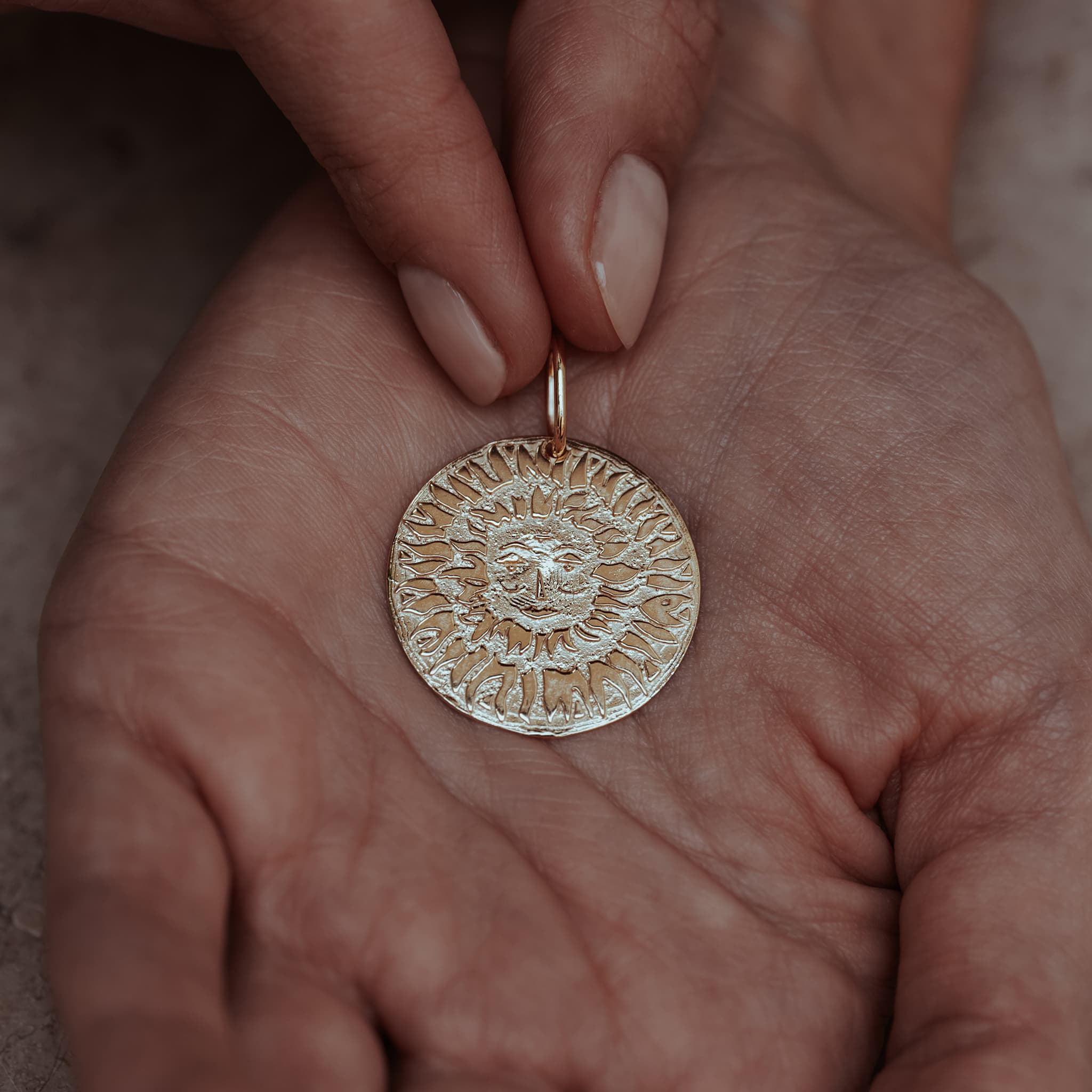 Lion Sun Pendant