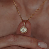 Coco Palm Mini Talisman Necklace