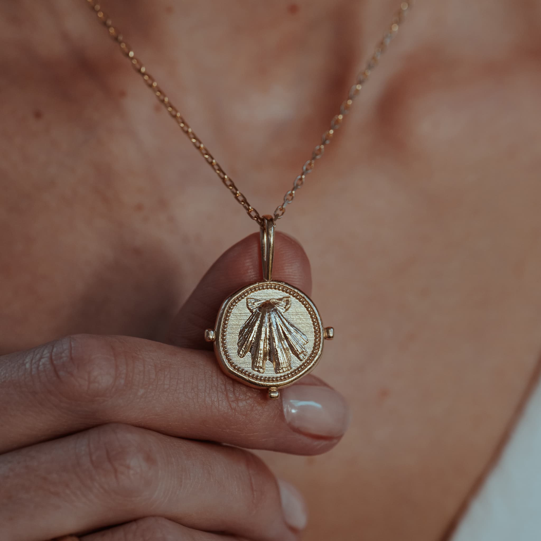 Beachcomber Shell Talisman Necklace