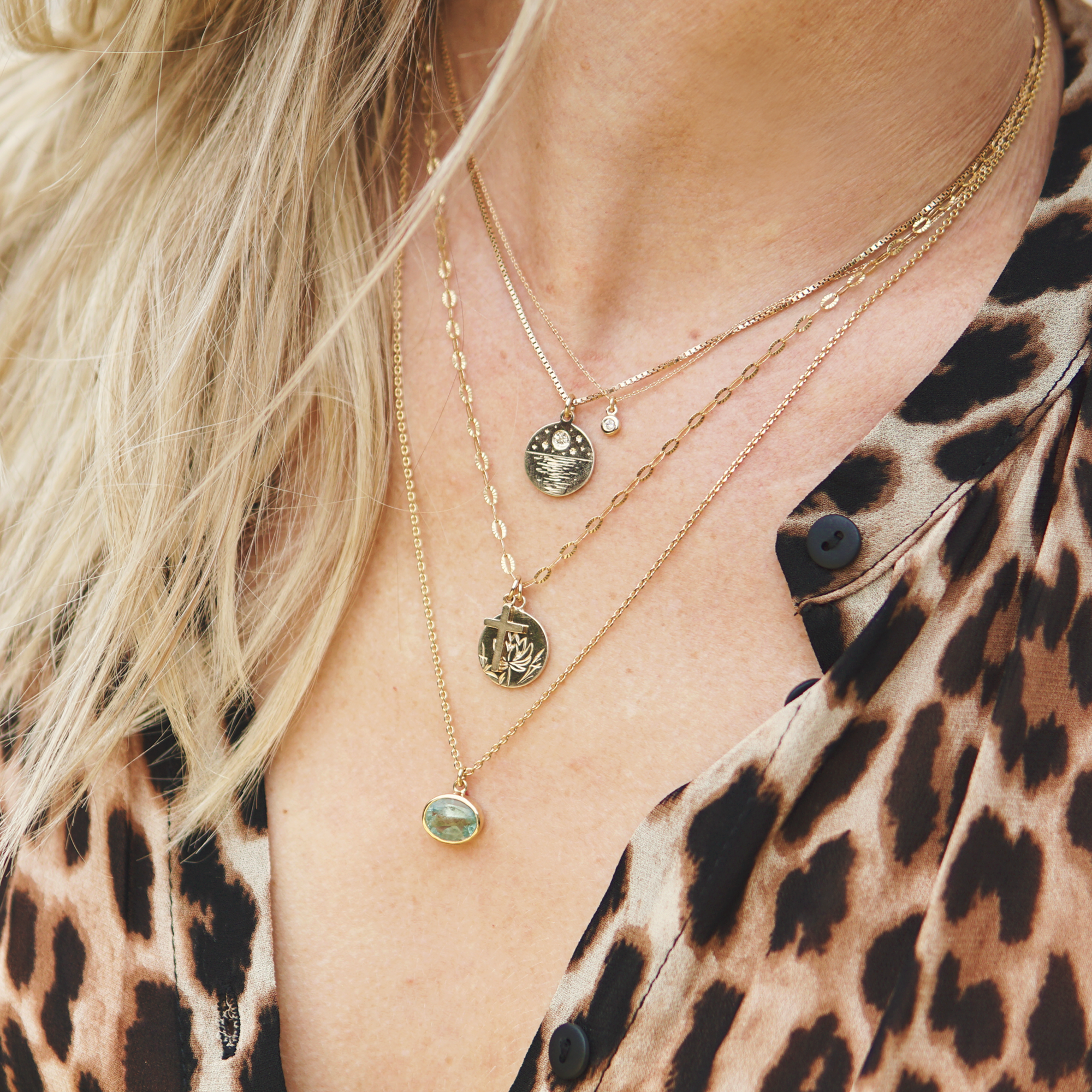 Peace Coin Pendant