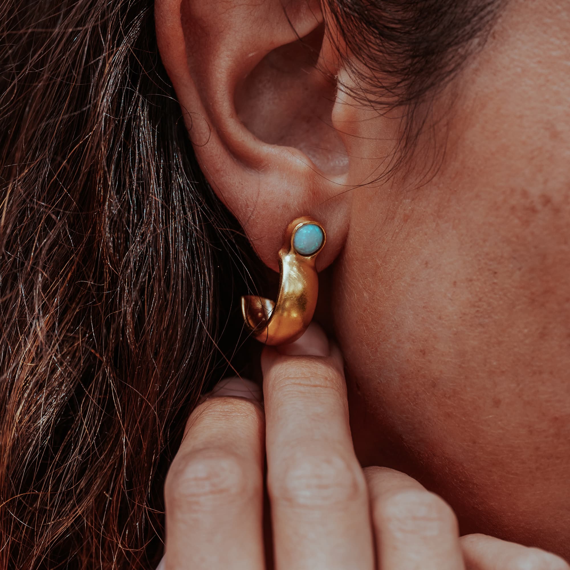 GOLD-CHUNKY-OPAL-KAWAI-CUFF-HOOP-EARRINGS-DSC07456-HIGH-RES-ORIGINALS-CABINET-JEWELLERY-CHLOE-UPTON-STUDIO-PHOTOGRAPHY