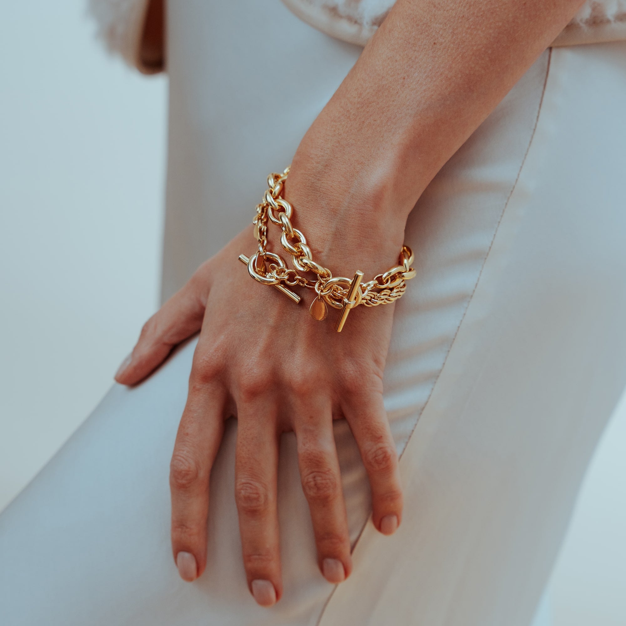 Chunky Isla Woven Rope Bracelet