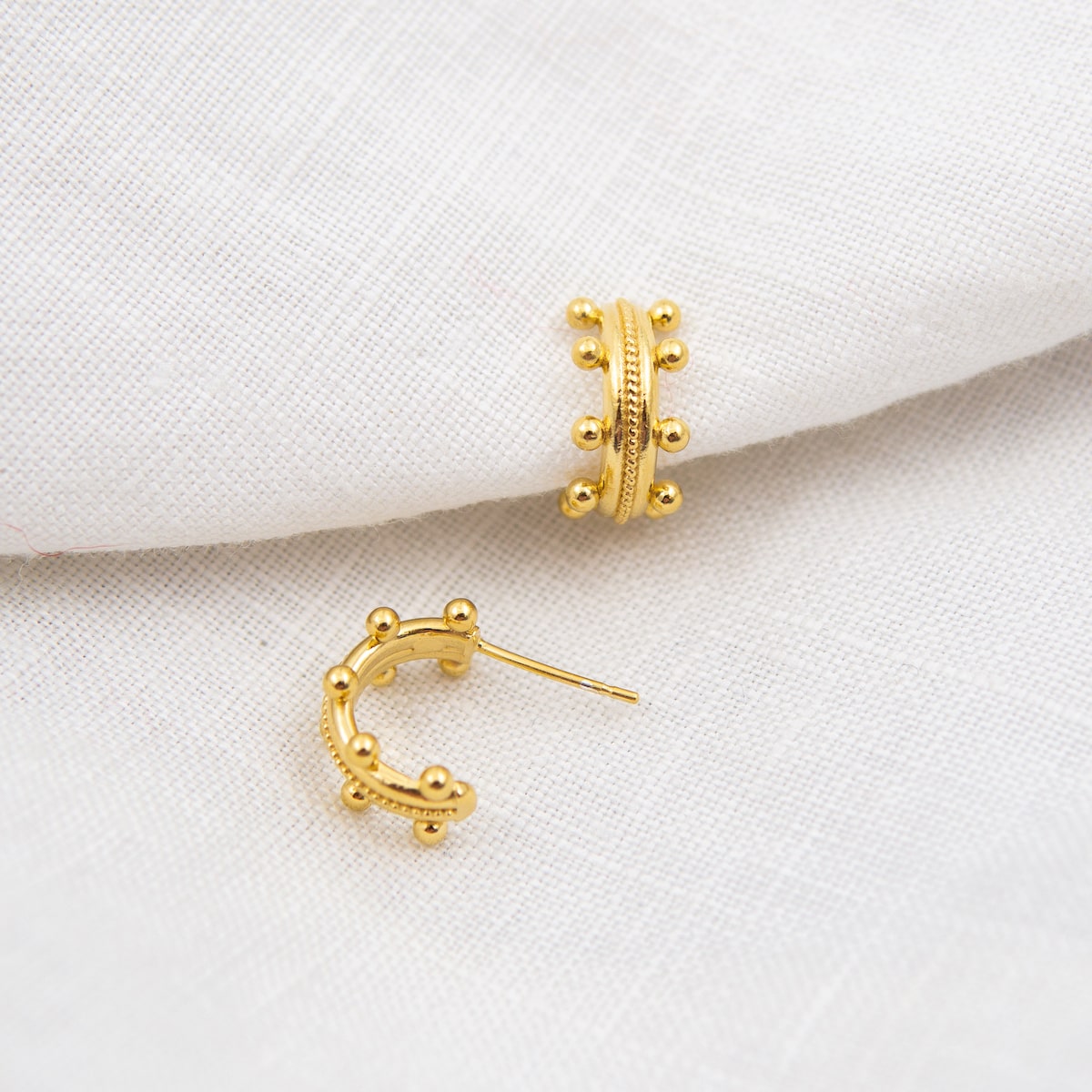 MINI BEADED NEPTUNE CUFF EARRINGS