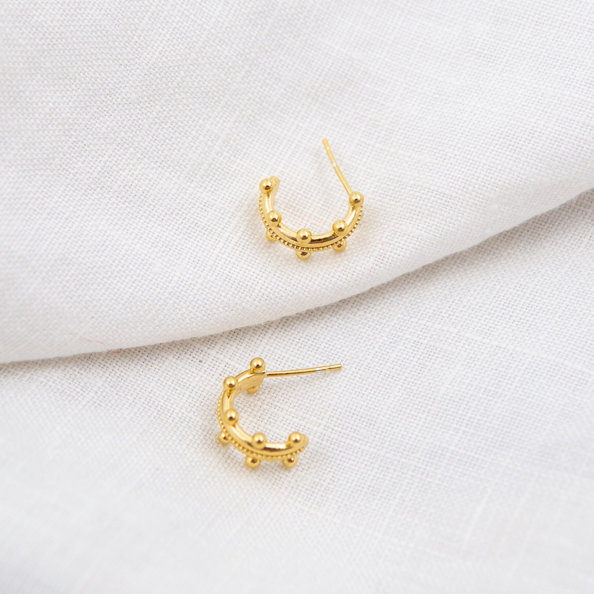 MINI BEADED NEPTUNE CUFF EARRINGS