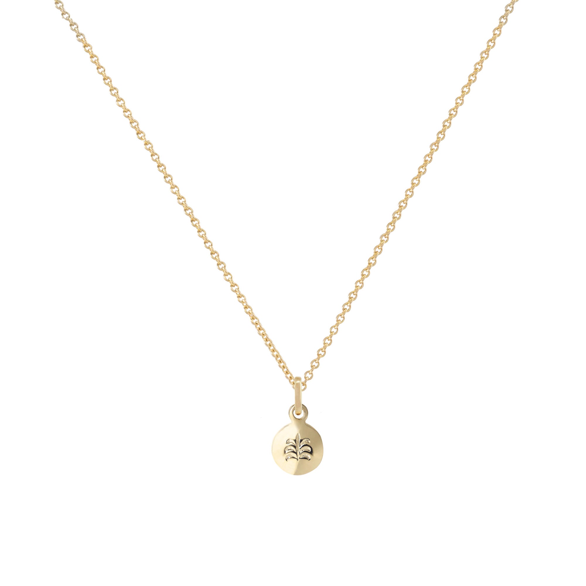 Sabal Coin Pendant