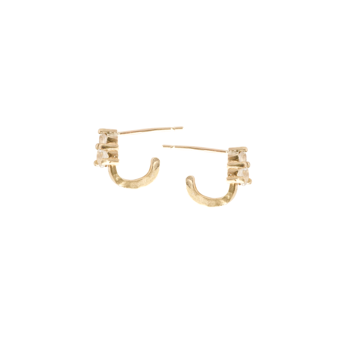 Dawn Stud Earrings Crystal