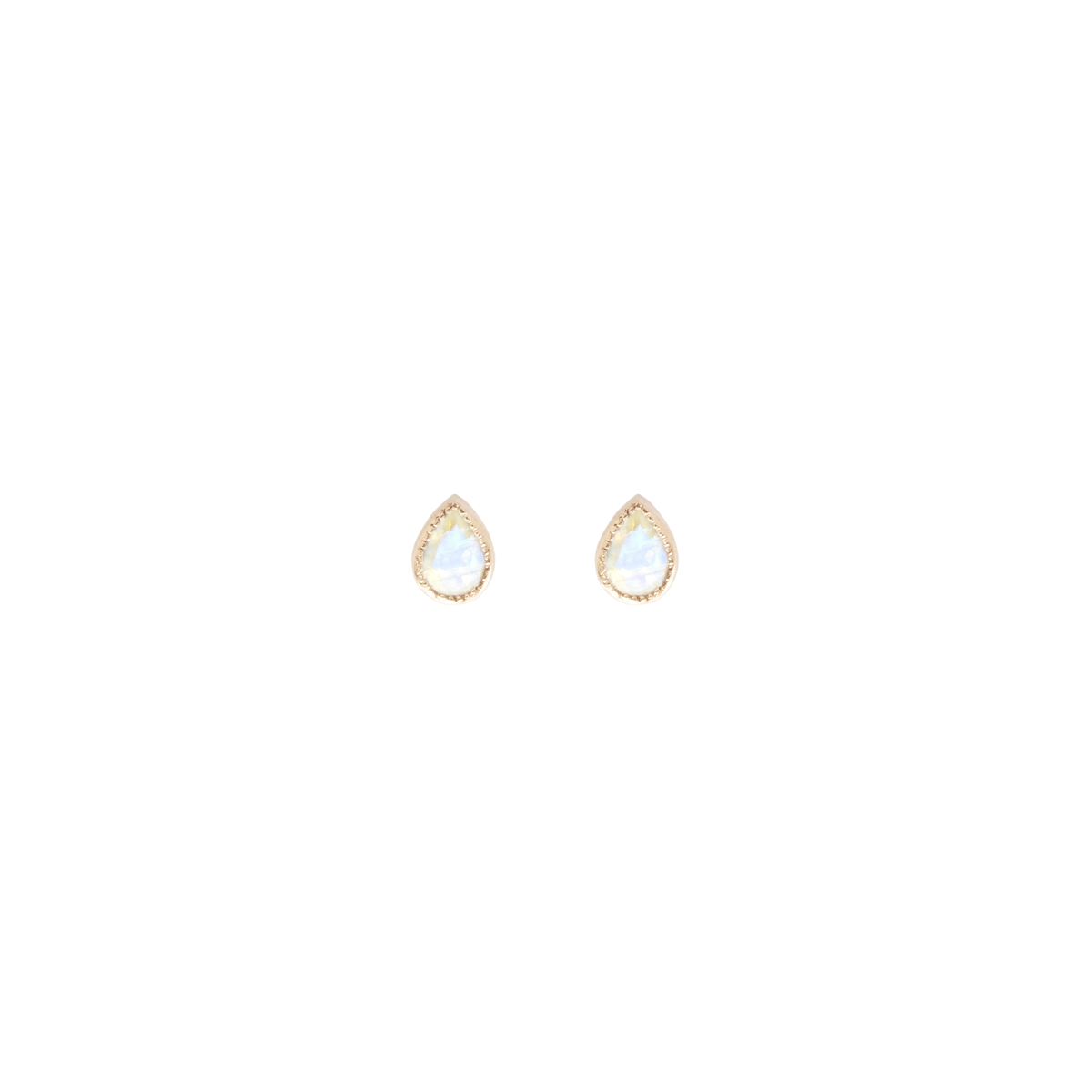 Neptune Studs Moonstone