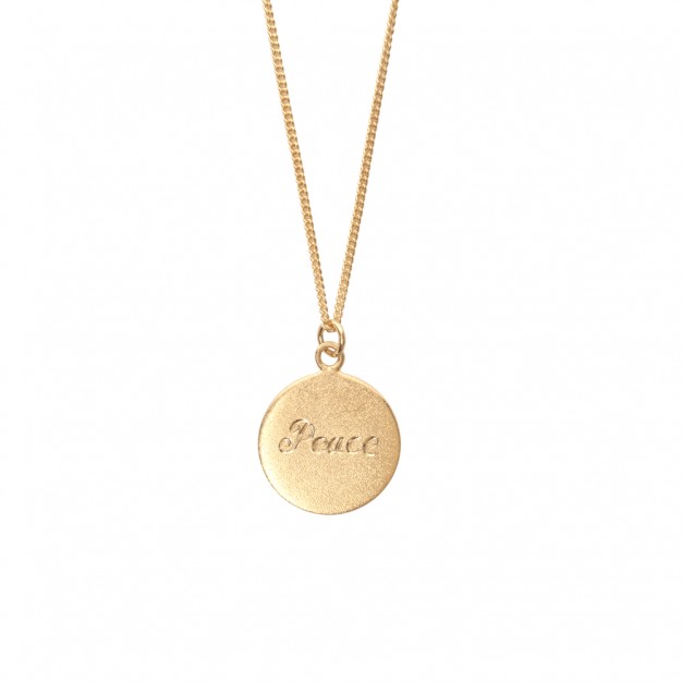 Peace Coin Pendant