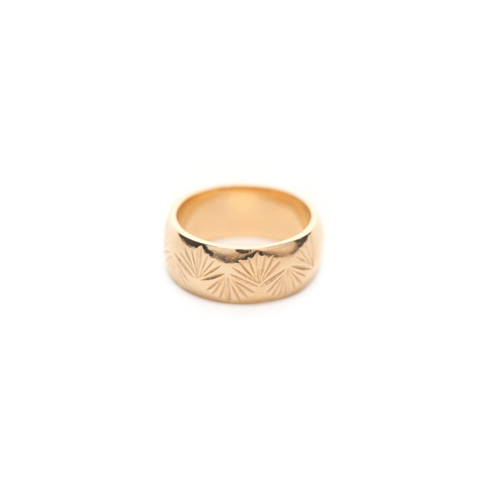 Thatched Palm Ring