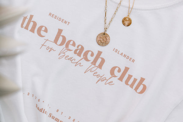 The Beach Club Collection - T-shirts and Tote Bags